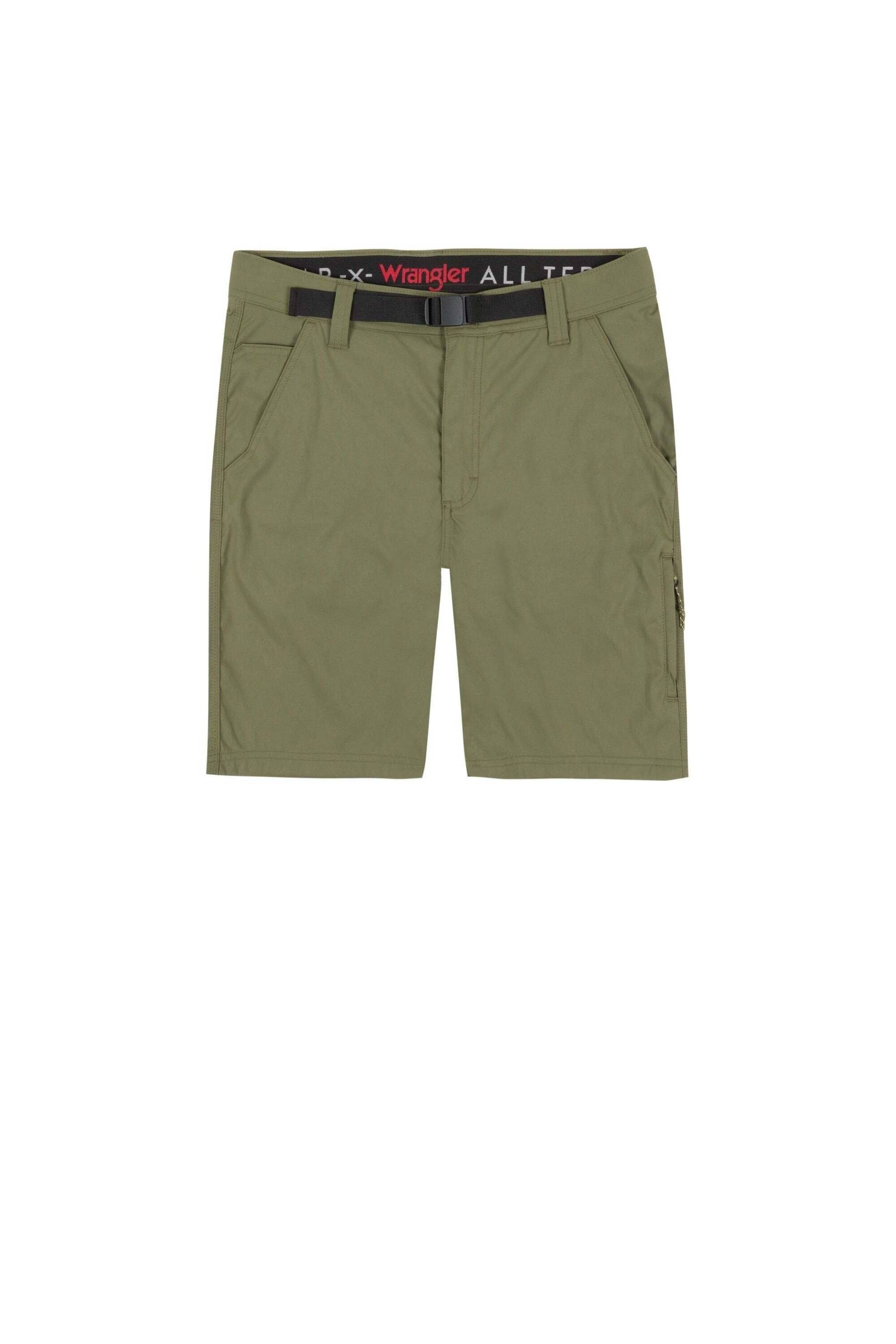 Wrangler - Shorts 8Pkt Belted Short, für Herren, Grün, Größe W31 von Wrangler