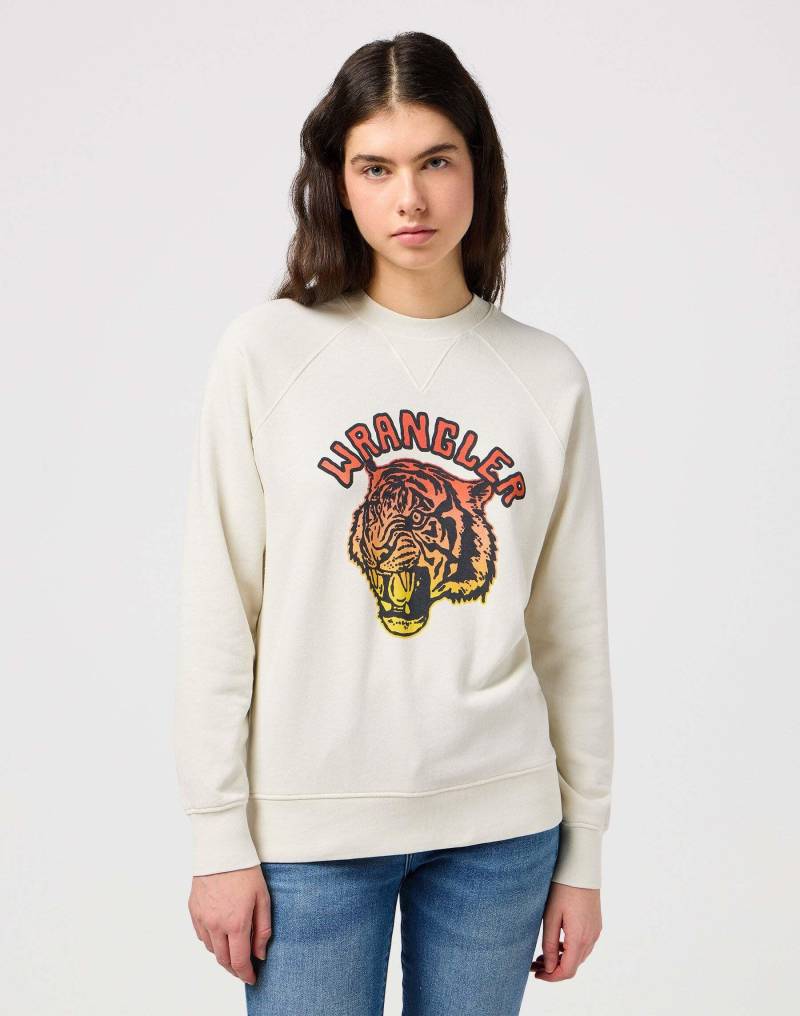 Sweatshirts Raglan Sleeve Crew Damen Marine S von Wrangler