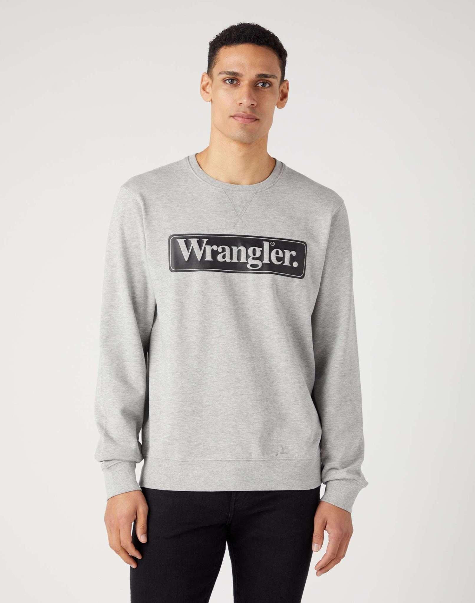 Sweatshirts Seasonal Crew Herren Taubengrau XL von Wrangler