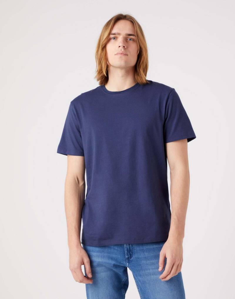 T-shirt 2 Pack Herren Marine L von Wrangler