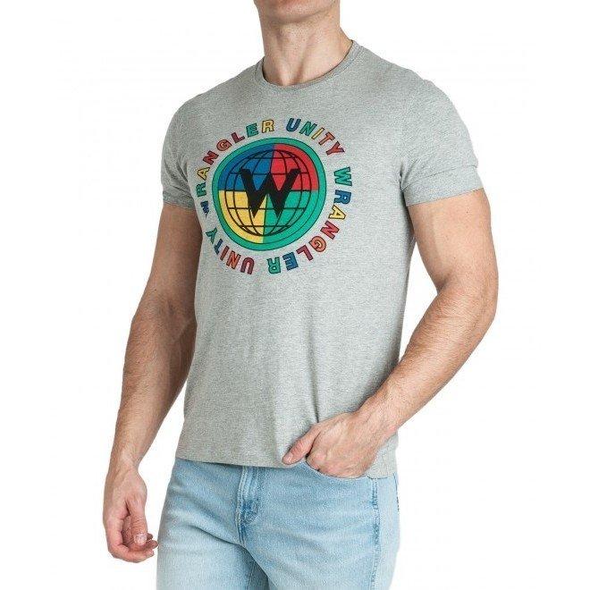 Wrangler - T-shirt Globe, für Herren, Größe S von Wrangler