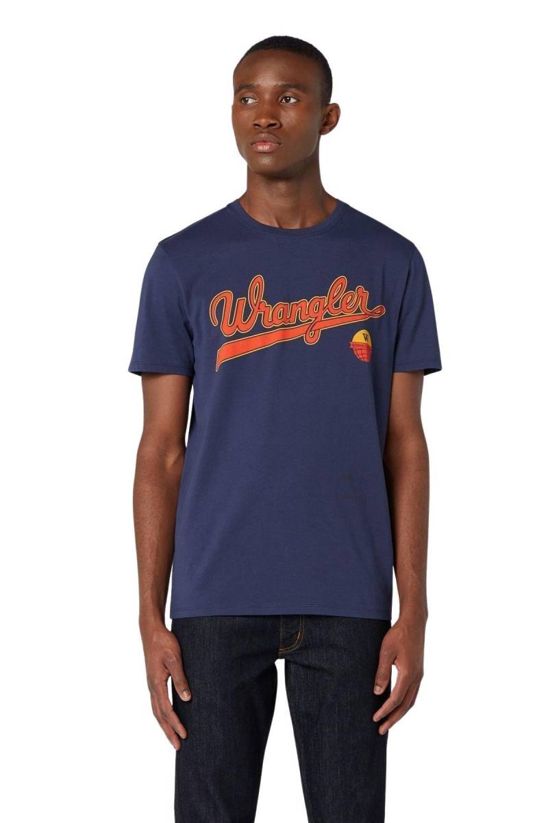 T-shirt Logo Herren  M von Wrangler