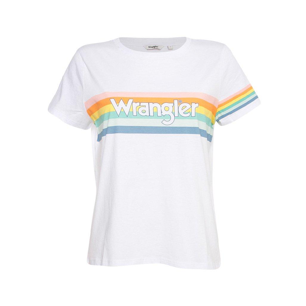 T-shirt Rainbow Herren  S von Wrangler