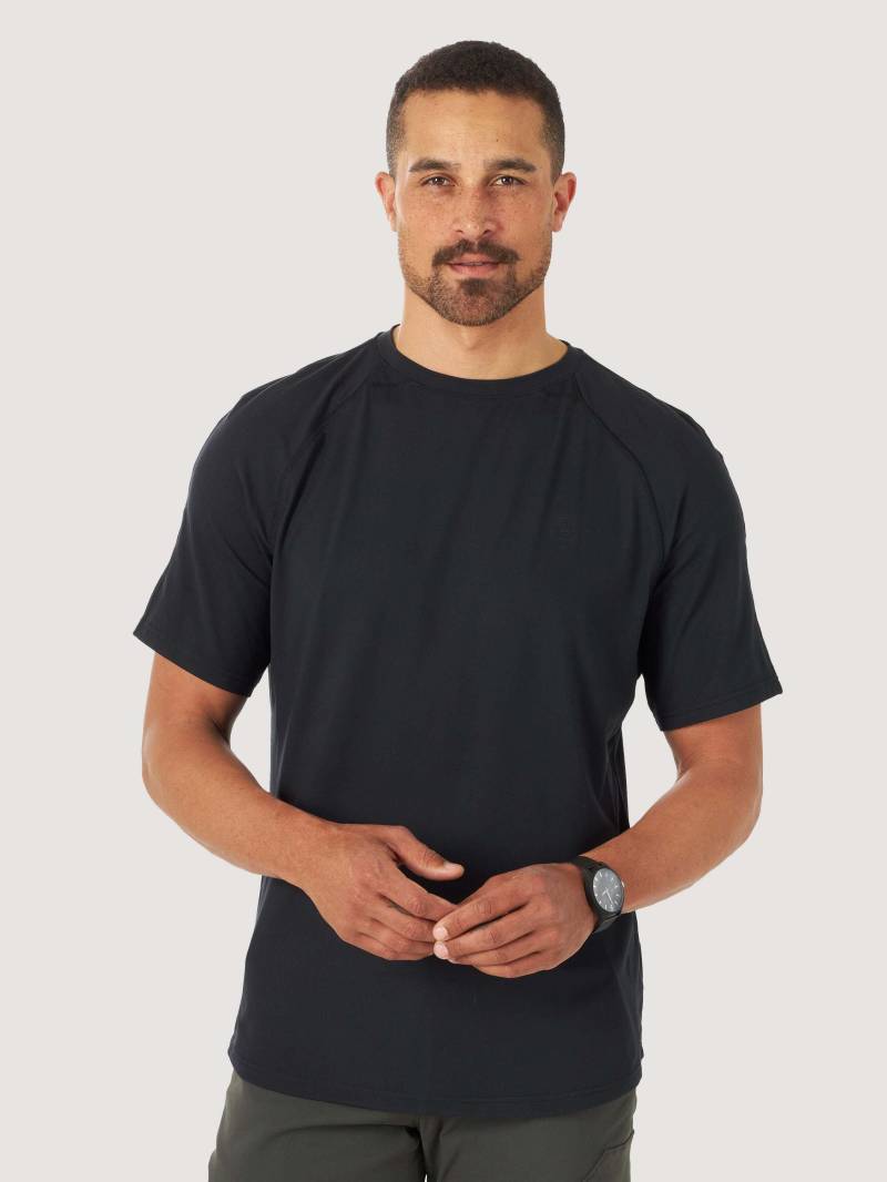 T-shirt Short Sleeve Performance Herren Schwarz S von Wrangler