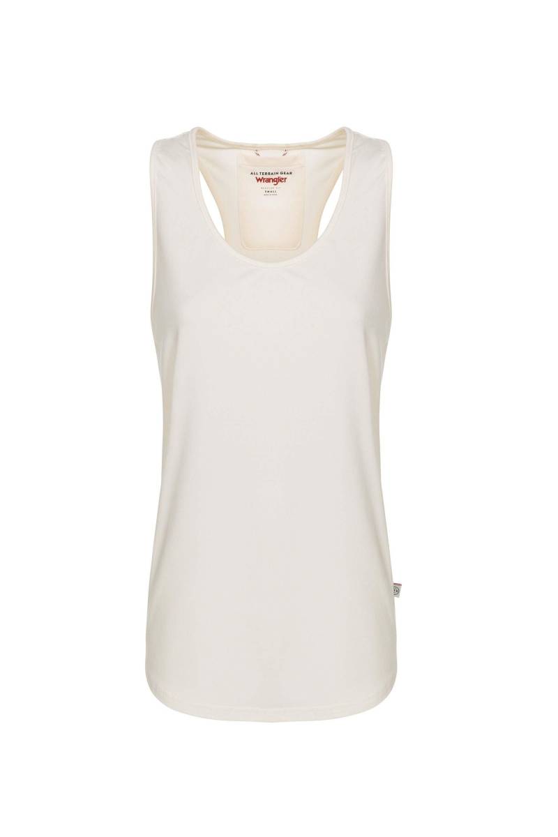 T-shirts Racerback Tank Damen Beige M von Wrangler