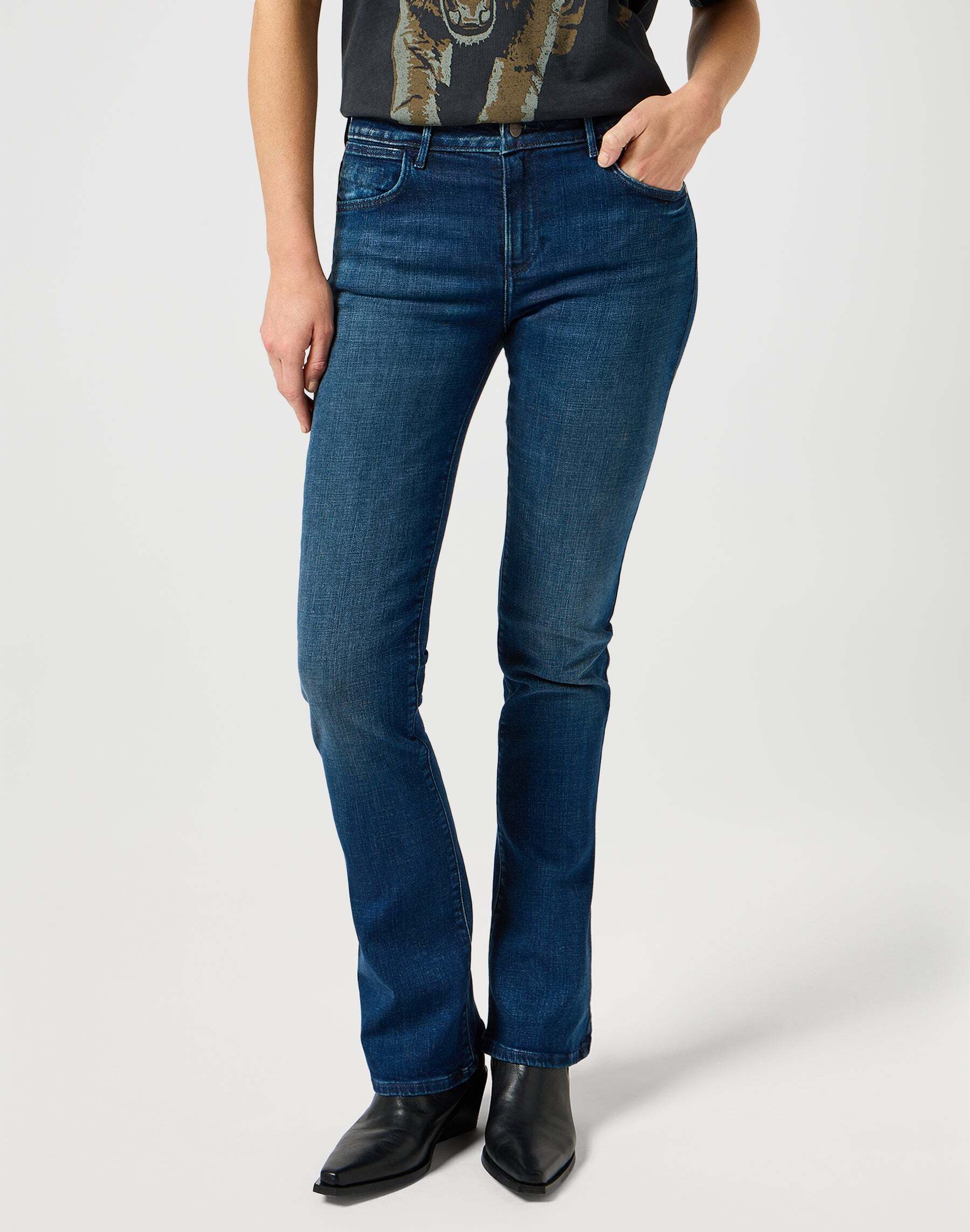 Wrangler Bootcut-Jeans »Wrangler Jeans Bootcut« von Wrangler