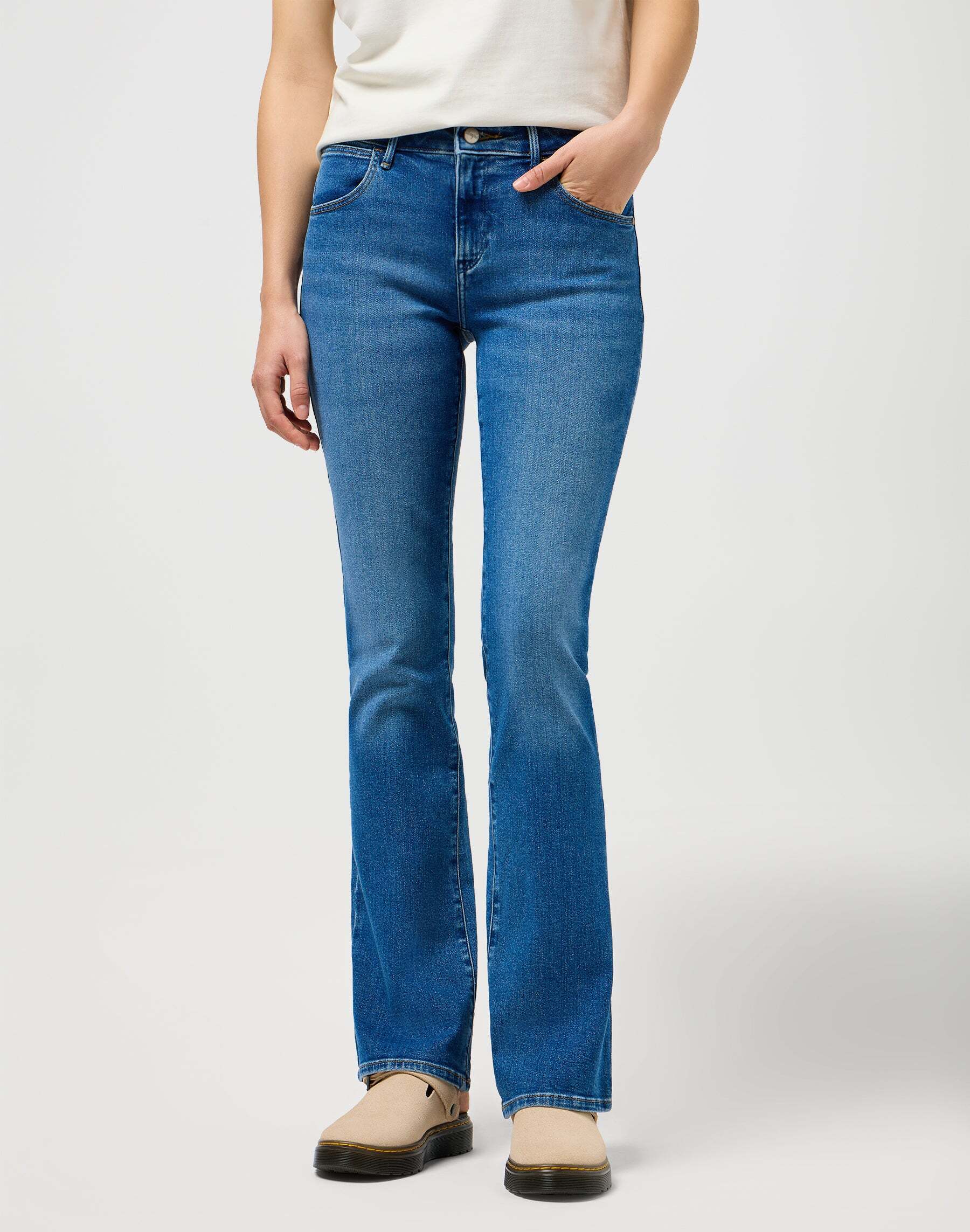 Wrangler Bootcut-Jeans »Wrangler Jeans Bootcut« Wrangler Bootcut-Jeans »Wrangler Jeans Bootcut« von Wrangler