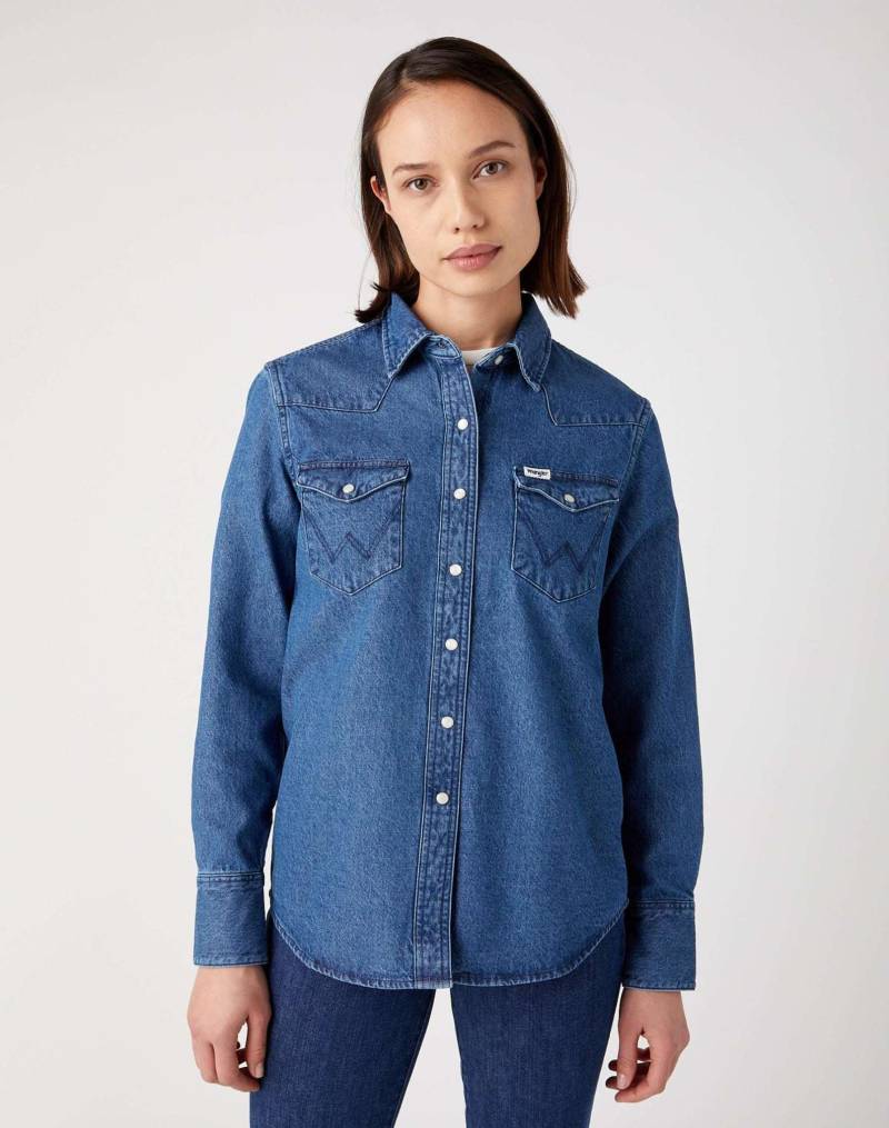 Wrangler Jeansbluse »Jeanshemden 27WW« von Wrangler