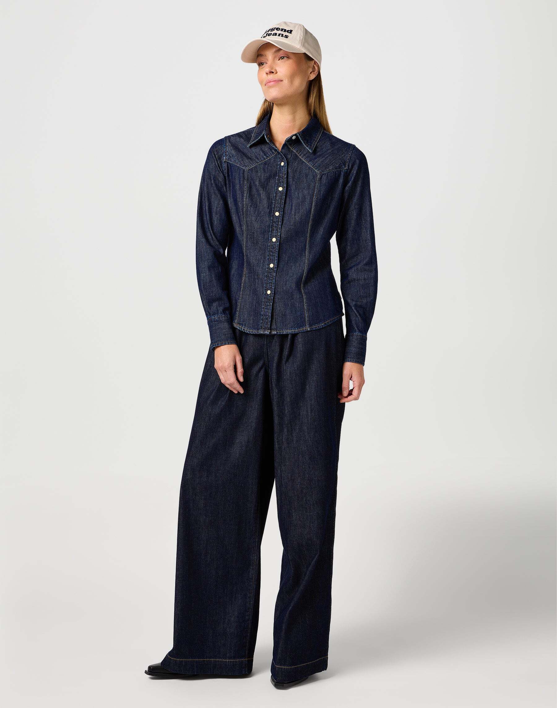 Wrangler Jeansbluse »Wrangler Jeanshemd Exag Yoke Shirt« Wrangler Jeansbluse »Wrangler Jeanshemd Exag Yoke Shirt« von Wrangler