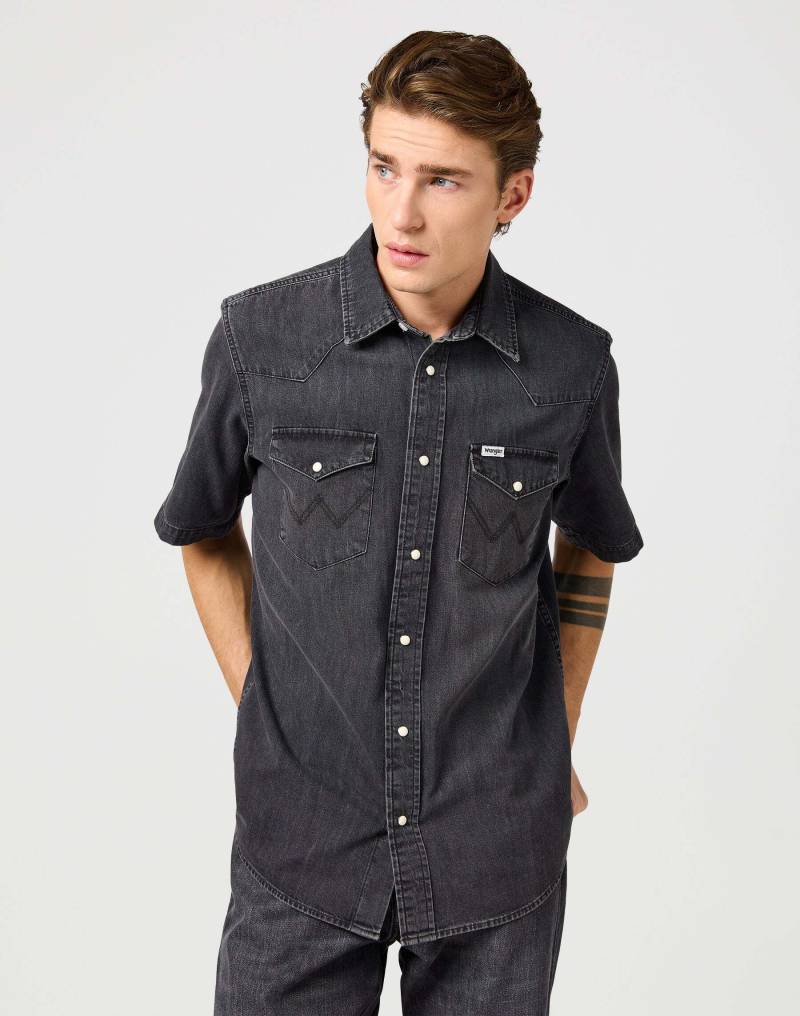 Wrangler Jeanshemd »Wrangler Jeanshemd Ss Western Shirt« von Wrangler