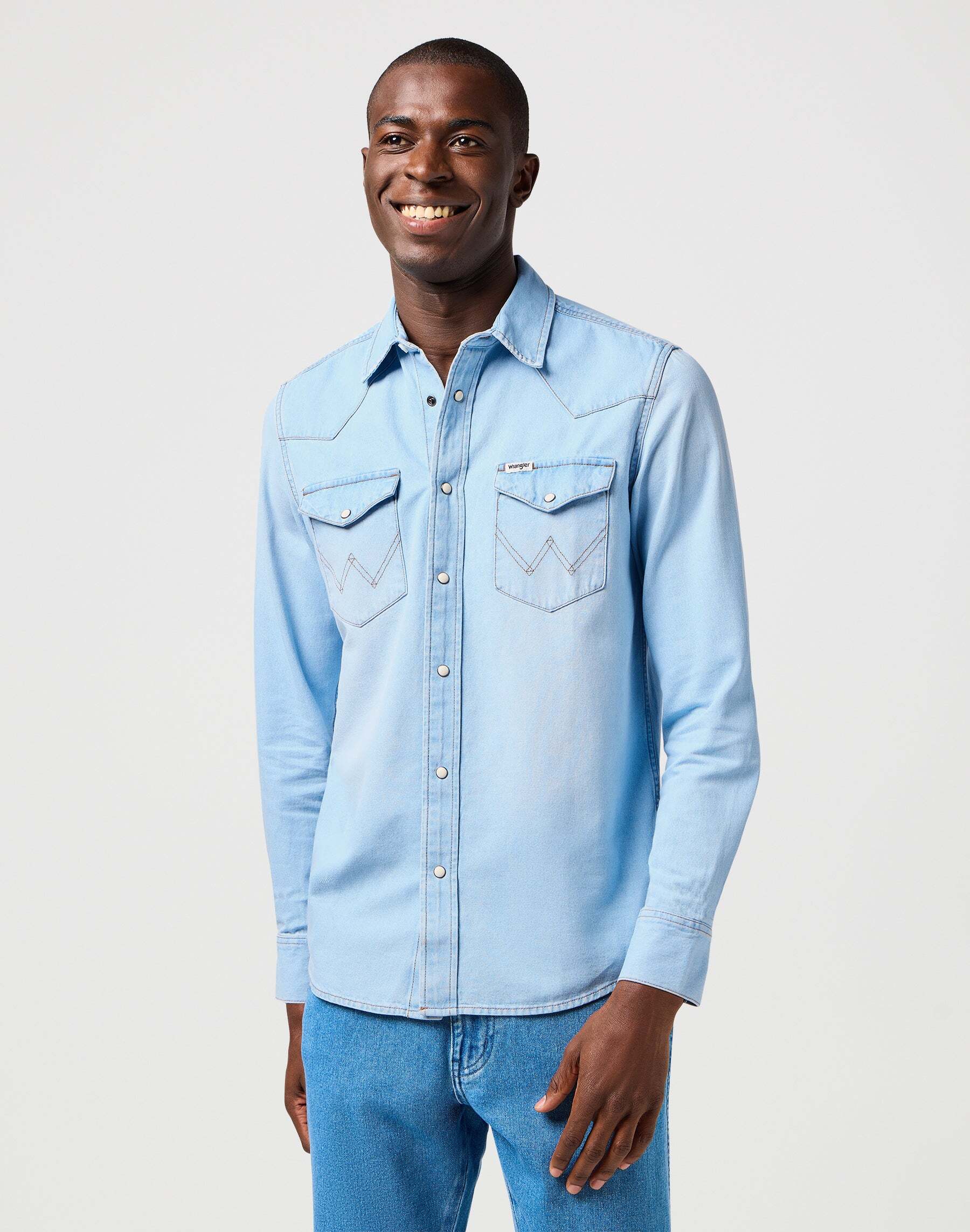 Wrangler Jeanshemd »Wrangler Jeanshemd Western Shirt« von Wrangler