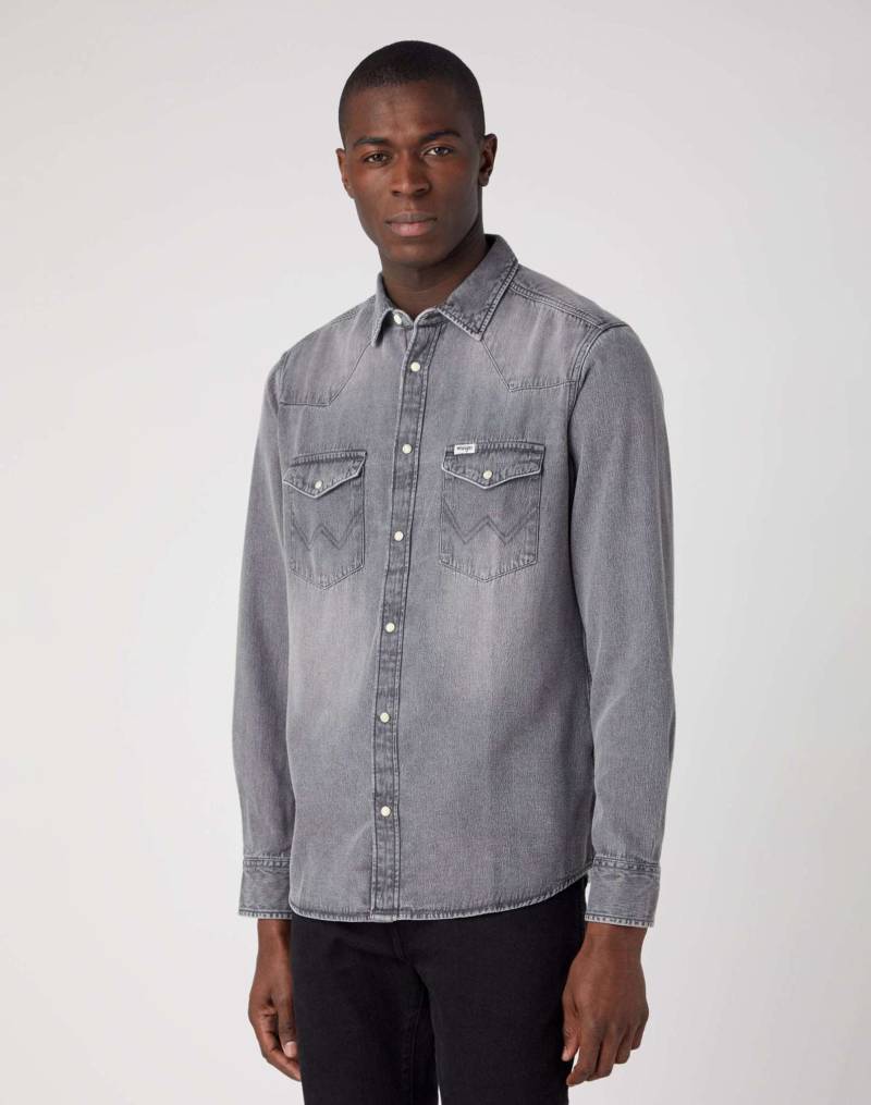 Wrangler Jeanshemd »Wrangler Jeanshemden LS Western Shirt« von Wrangler