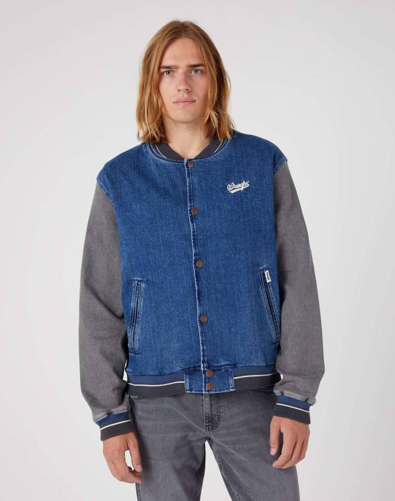 Wrangler Jeansjacke »Wrangler Jeansjacken Baseball Jacket« von Wrangler