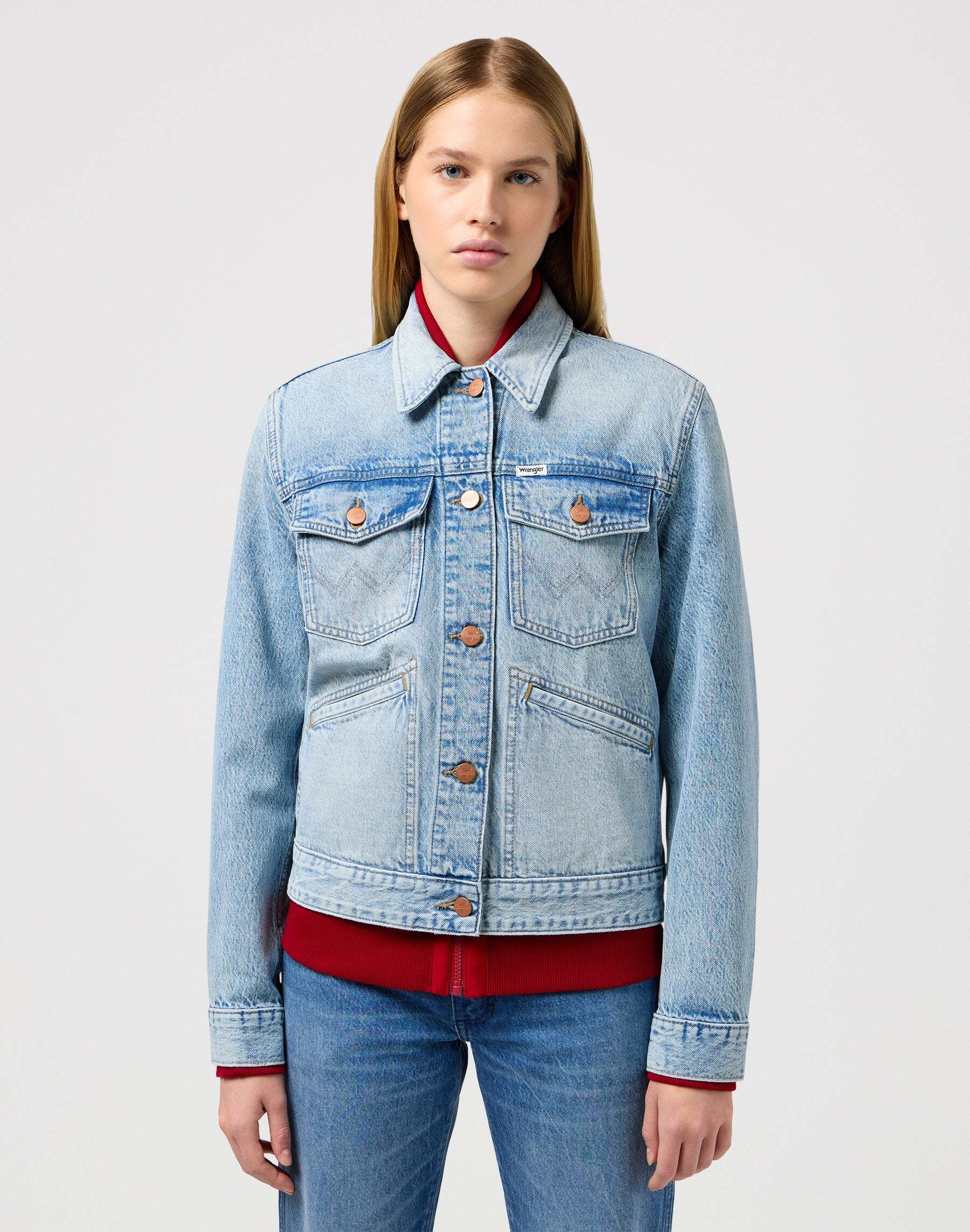 Wrangler Jeansjacke »Wrangler Jeansjacken Heritage Jacket« Wrangler Jeansjacke »Wrangler Jeansjacken Heritage Jacket« von Wrangler