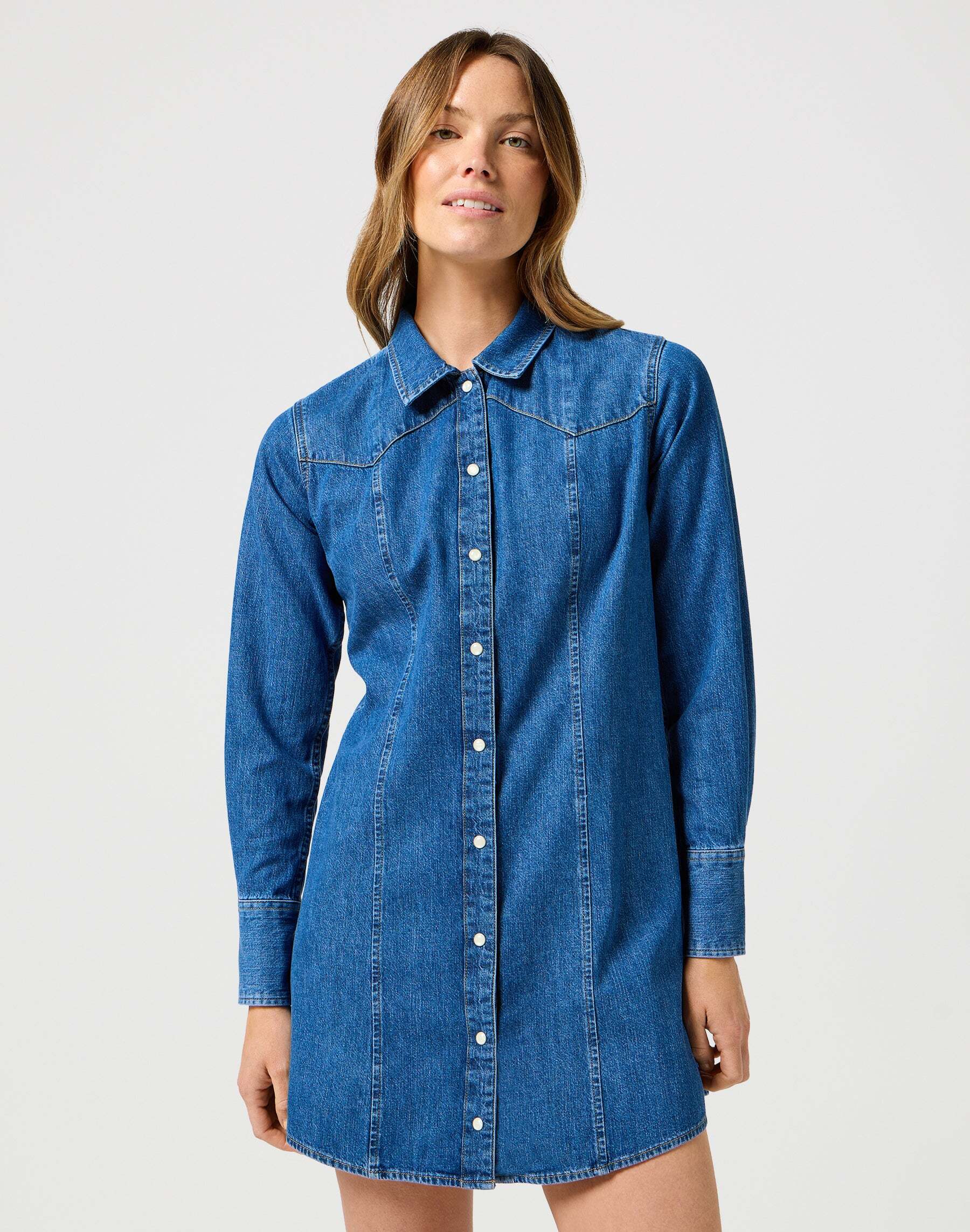 Wrangler Jeanskleid »Wrangler Jeanskleid Reg Denim Dress« Wrangler Jeanskleid »Wrangler Jeanskleid Reg Denim Dress« von Wrangler