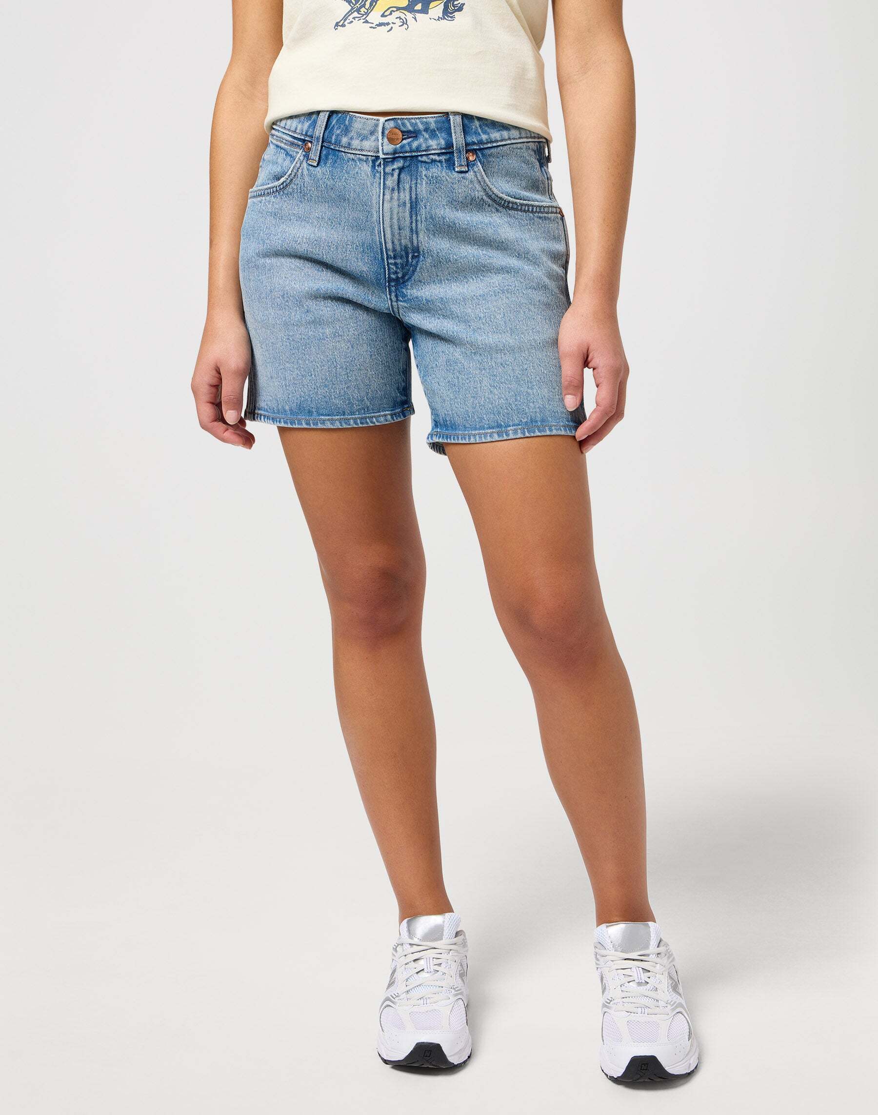 Wrangler Jeansshorts »Wrangler Shorts Boyfriend Short« von Wrangler