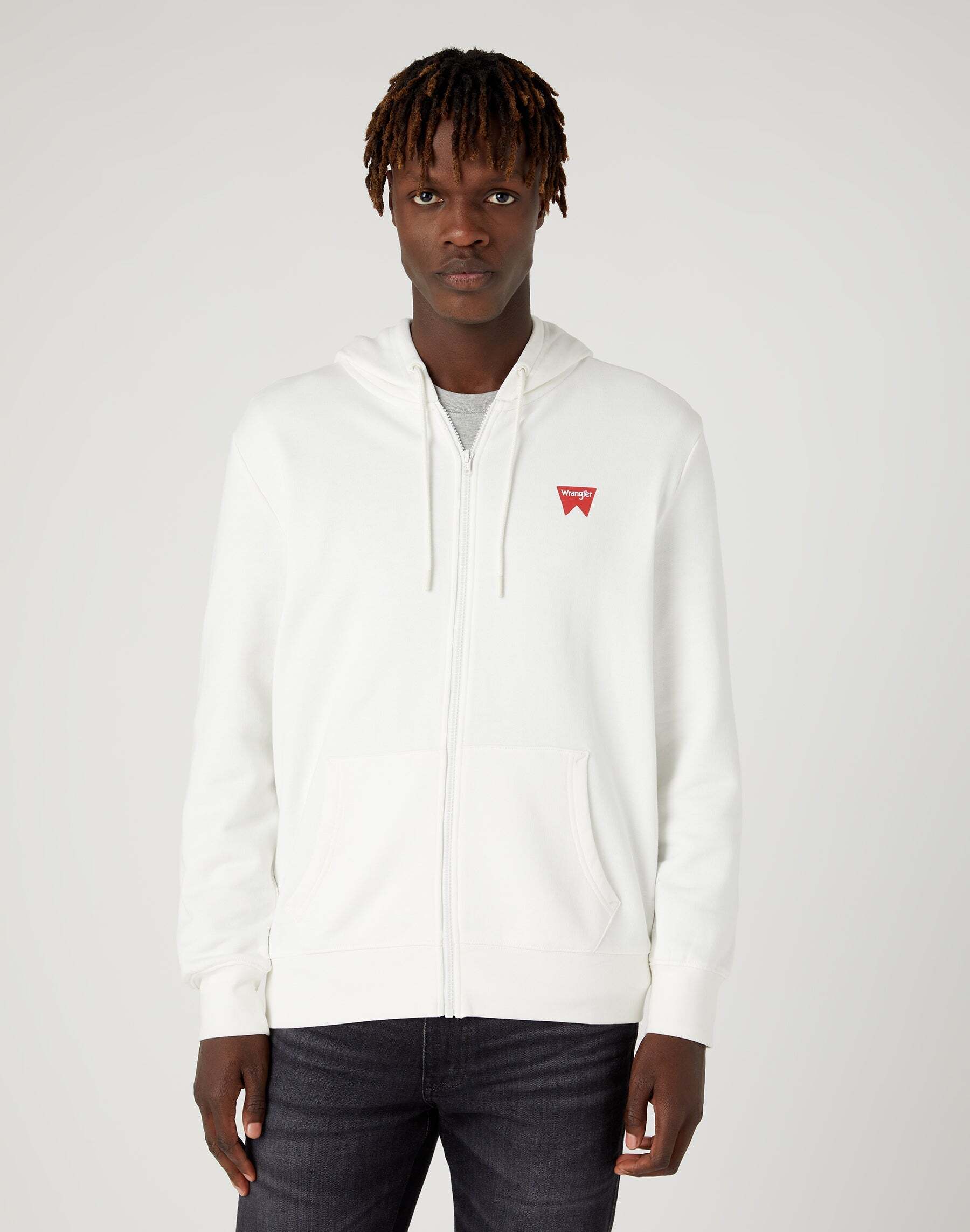 Wrangler Kapuzensweatjacke »Wrangler Kapuzenpullover Zip Thru Hoodie« von Wrangler