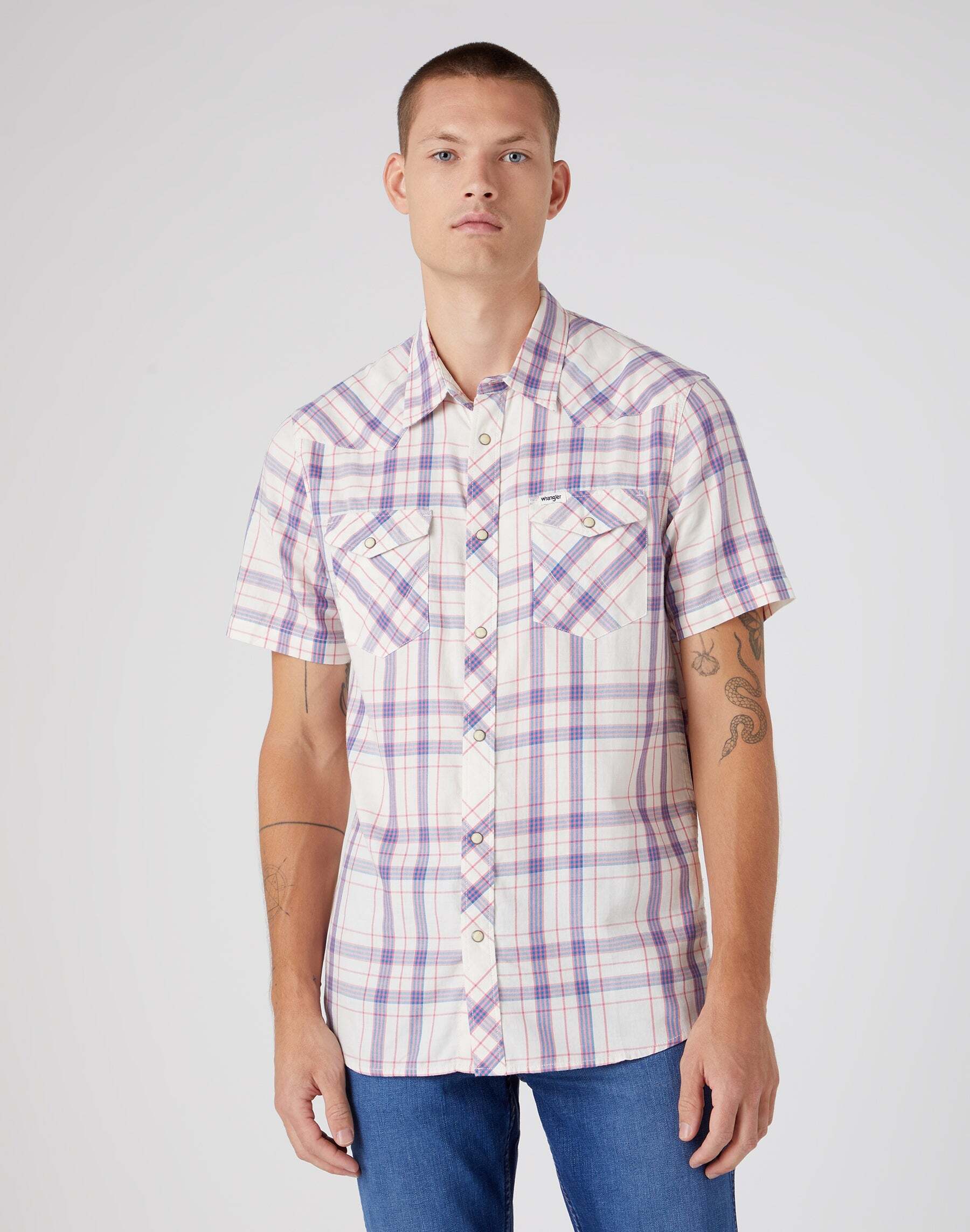 Wrangler Kurzarmhemd »Wrangler Hemden Kurzarm Western Shirt« von Wrangler