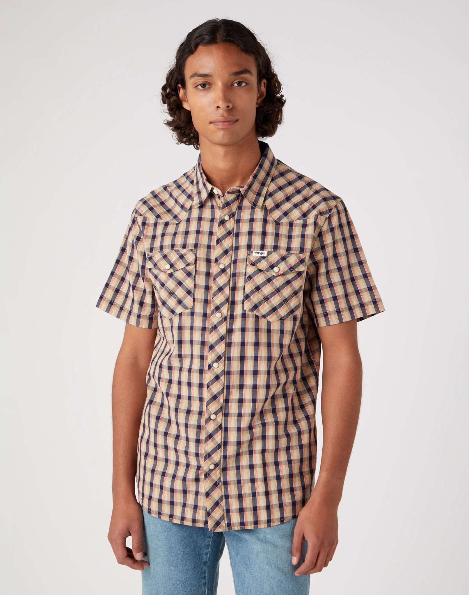 Wrangler Kurzarmhemd »Wrangler Hemden Short Sleeve Western Shirt« Wrangler Kurzarmhemd »Wrangler Hemden Short Sleeve Western Shirt« von Wrangler
