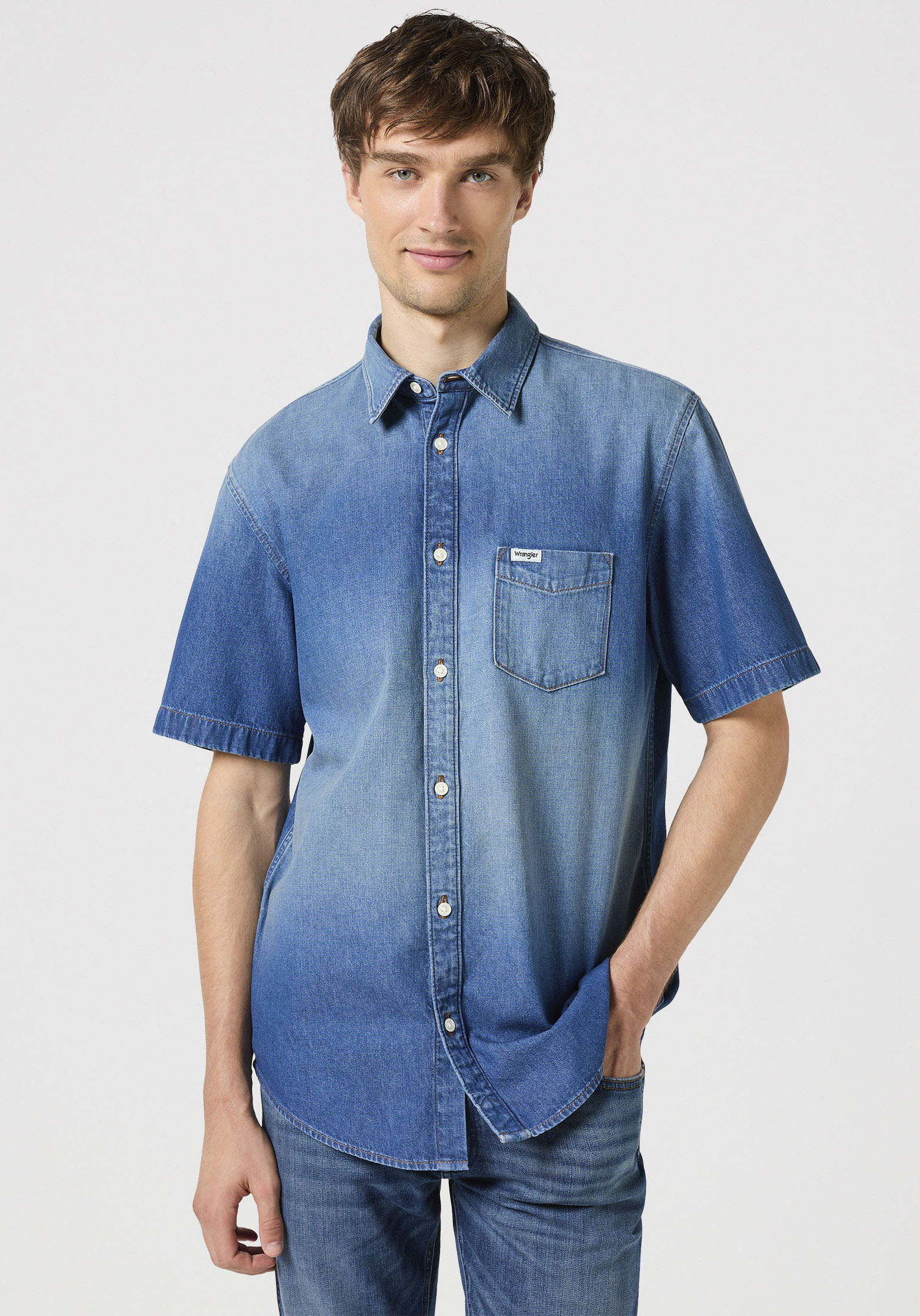 Wrangler Kurzarmhemd »KA 1 PKT SHIRT« von Wrangler