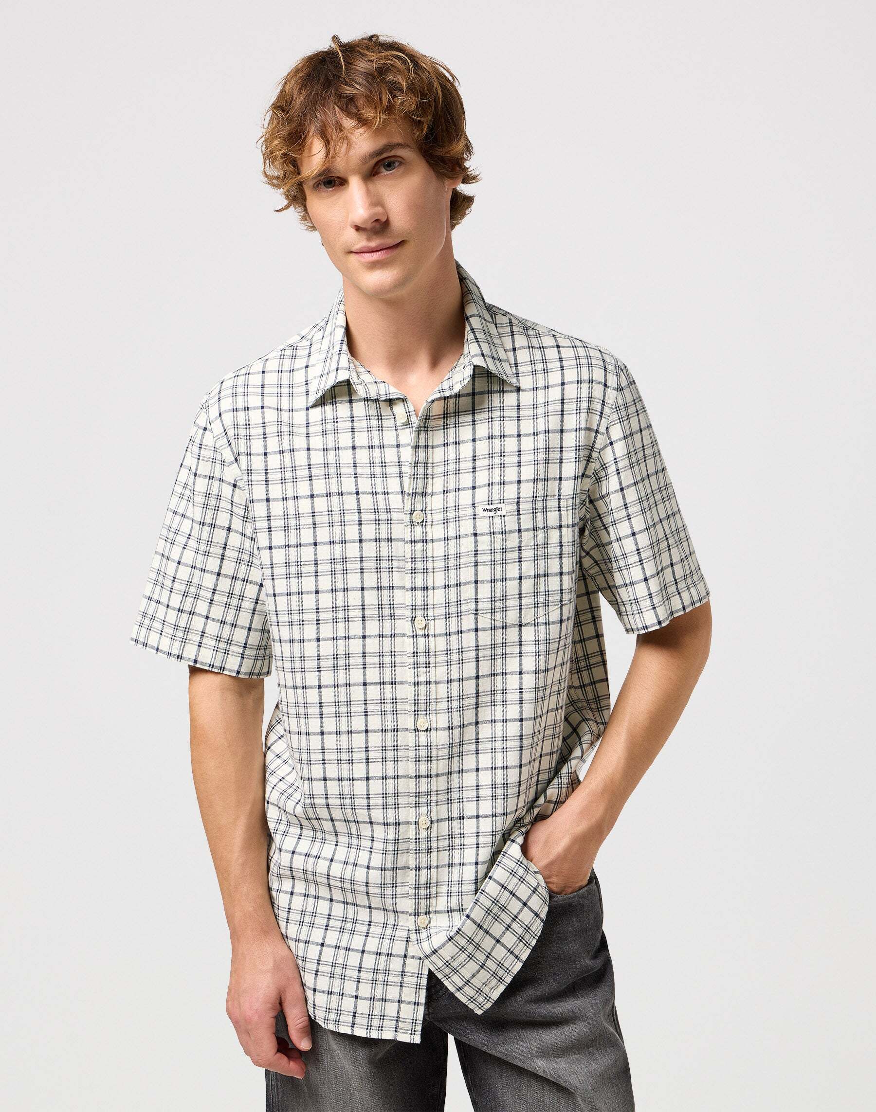 Wrangler Kurzarmhemd »Wrangler Hemd Kurzarm One Pocket Shirt« Wrangler Kurzarmhemd »Wrangler Hemd Kurzarm One Pocket Shirt« von Wrangler