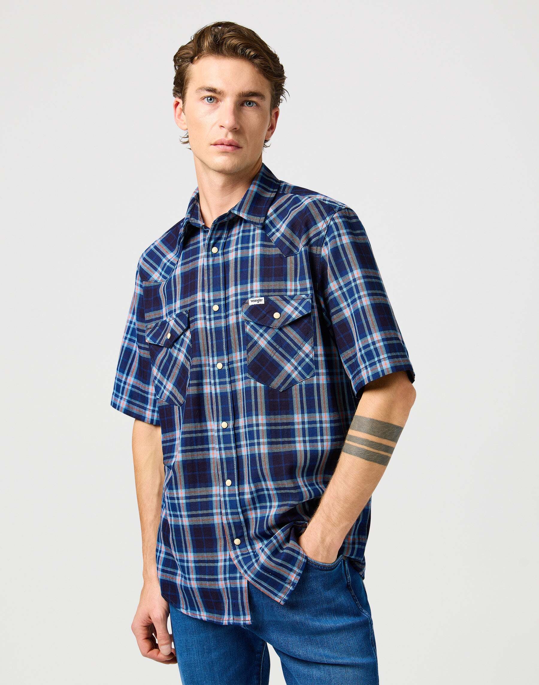 Wrangler Kurzarmhemd »Wrangler Kurzarmhemd Ss Western Shirt« Wrangler Kurzarmhemd »Wrangler Kurzarmhemd Ss Western Shirt« von Wrangler