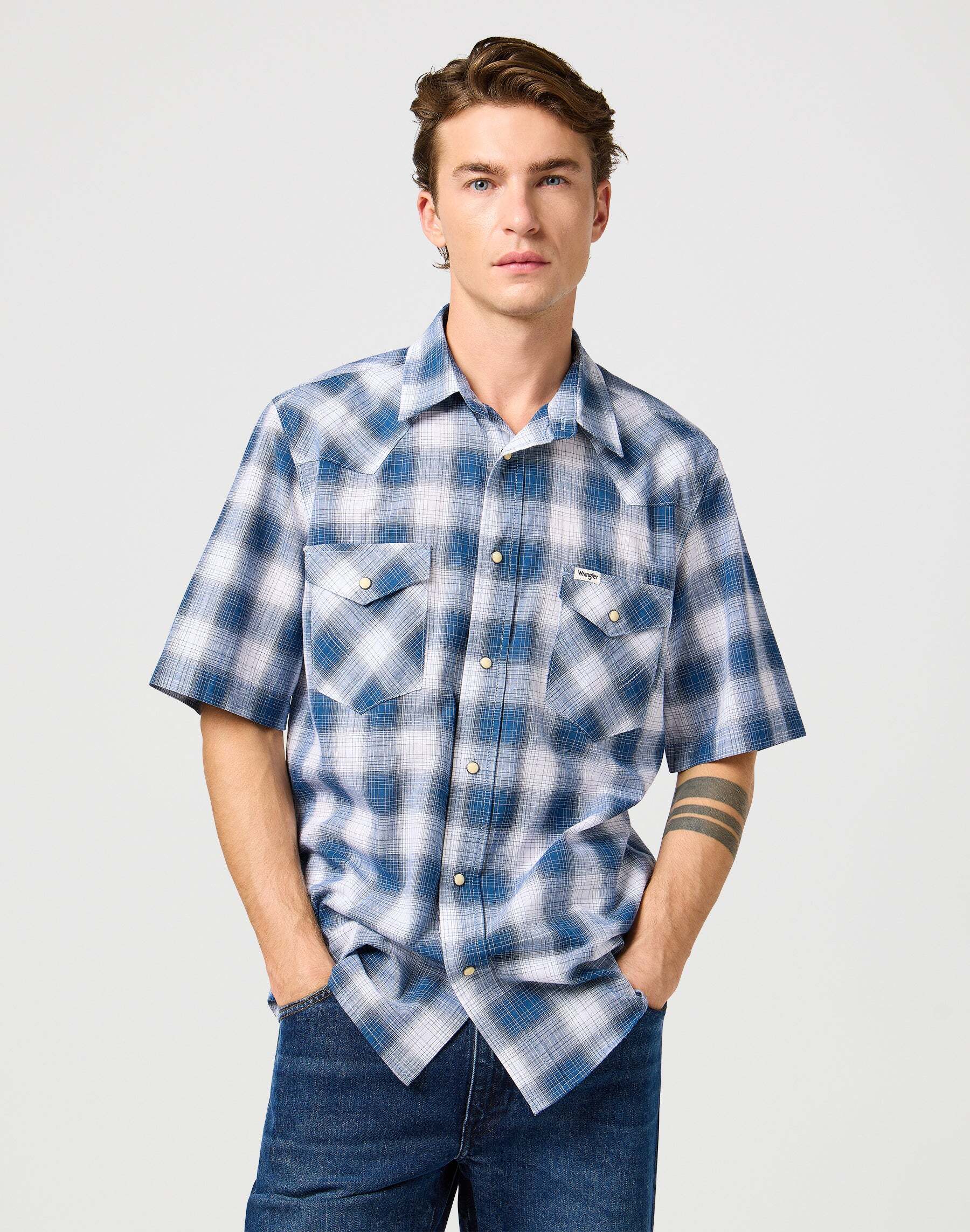 Wrangler Kurzarmhemd »Wrangler Kurzarmhemd Ss Western Shirt« von Wrangler