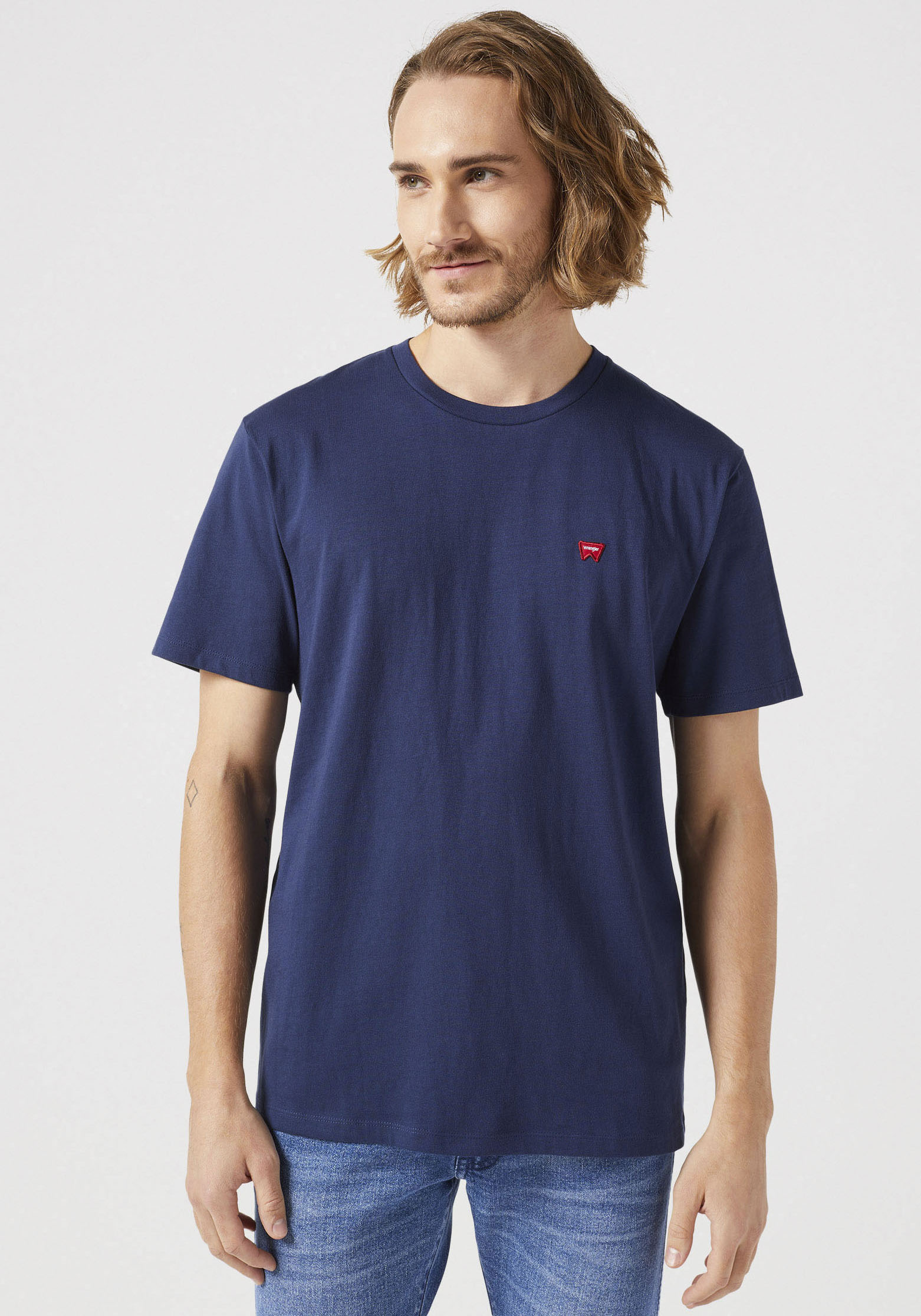 Wrangler Kurzarmshirt, mit Logostickerei auf der Brust Wrangler Kurzarmshirt, mit Logostickerei auf der Brust von Wrangler