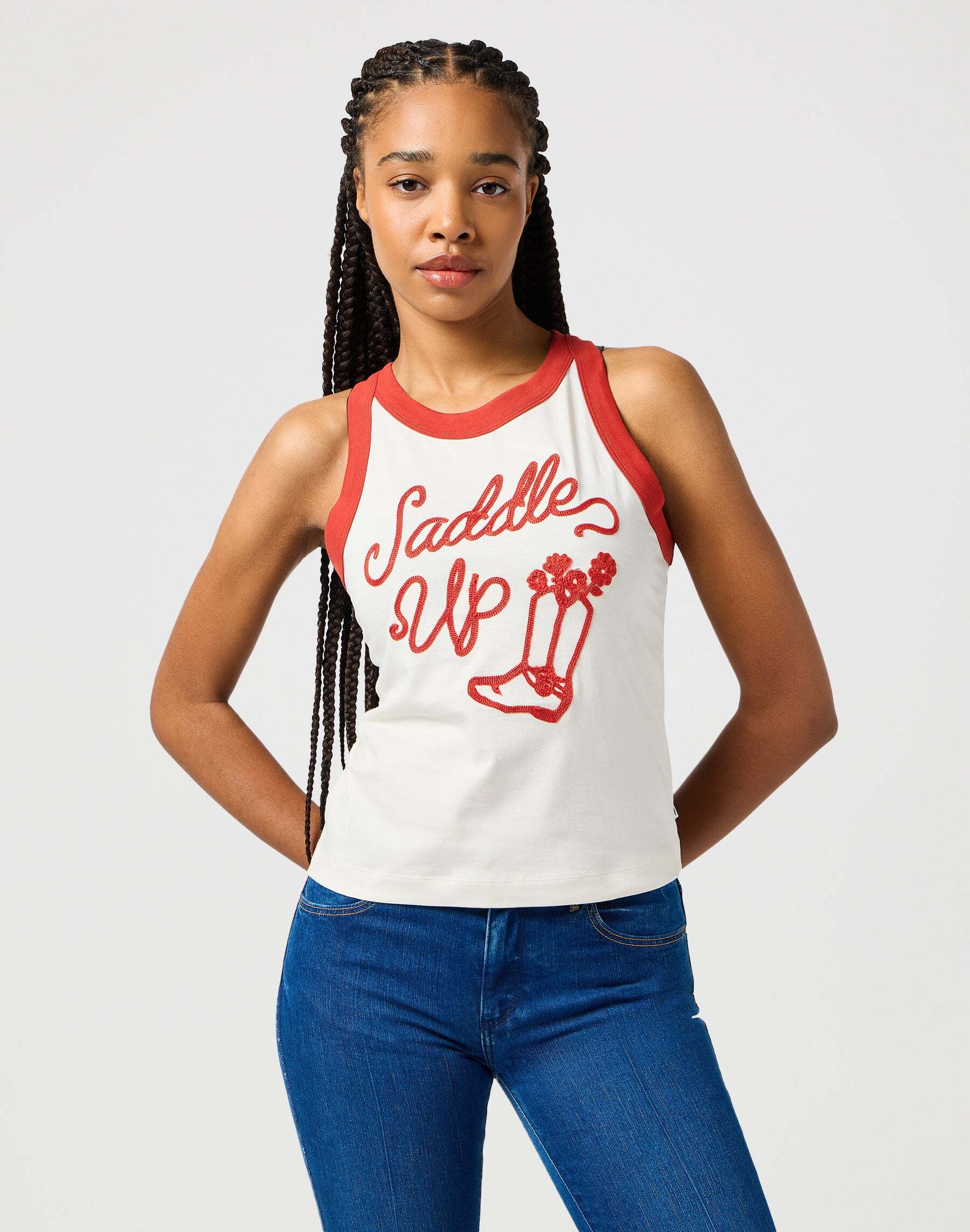 Wrangler Kurzarmshirt »Wrangler Top Ringer Tank« Wrangler Kurzarmshirt »Wrangler Top Ringer Tank« von Wrangler