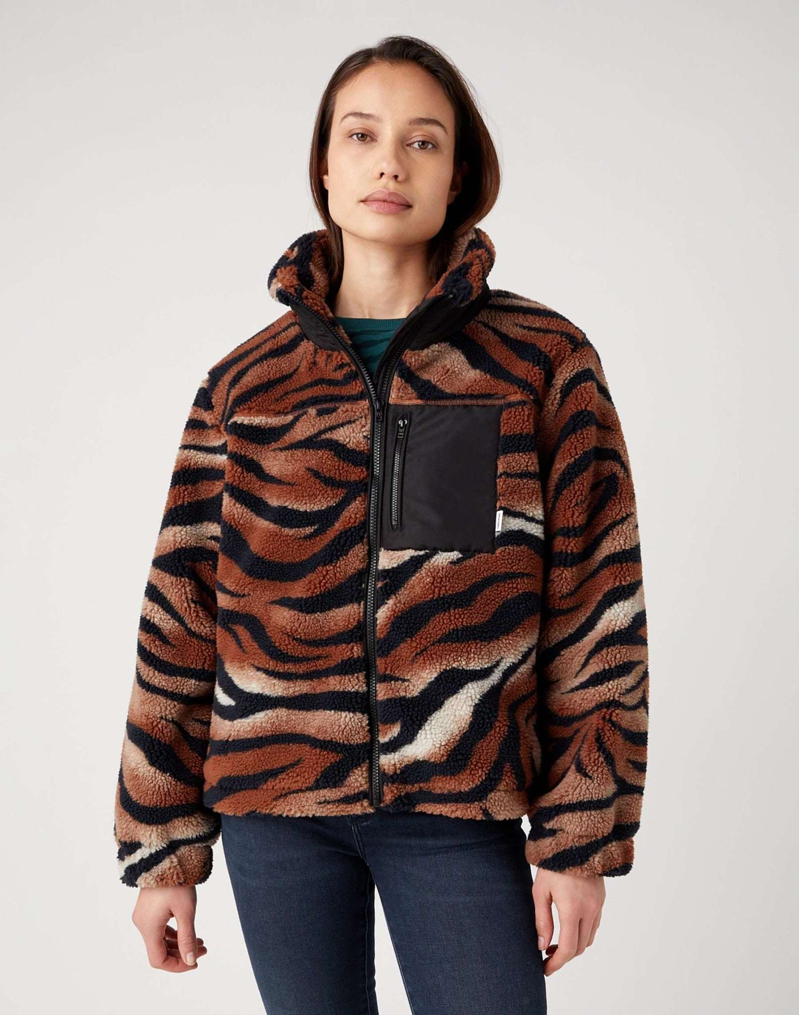 Wrangler Kurzjacke »Jacken Sherpa Zip Through« Wrangler Kurzjacke »Jacken Sherpa Zip Through« von Wrangler