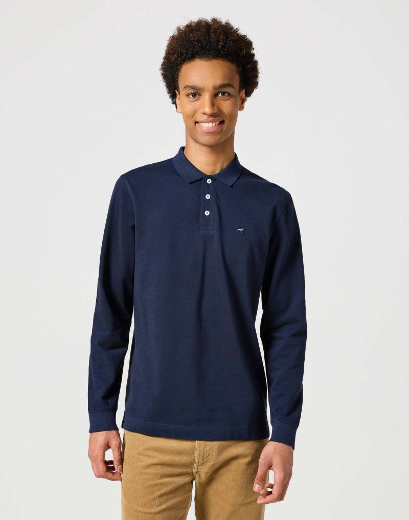 Wrangler Langarm-Poloshirt »Wrangler Langarmpolo Longsleeves Refined Polo« von Wrangler