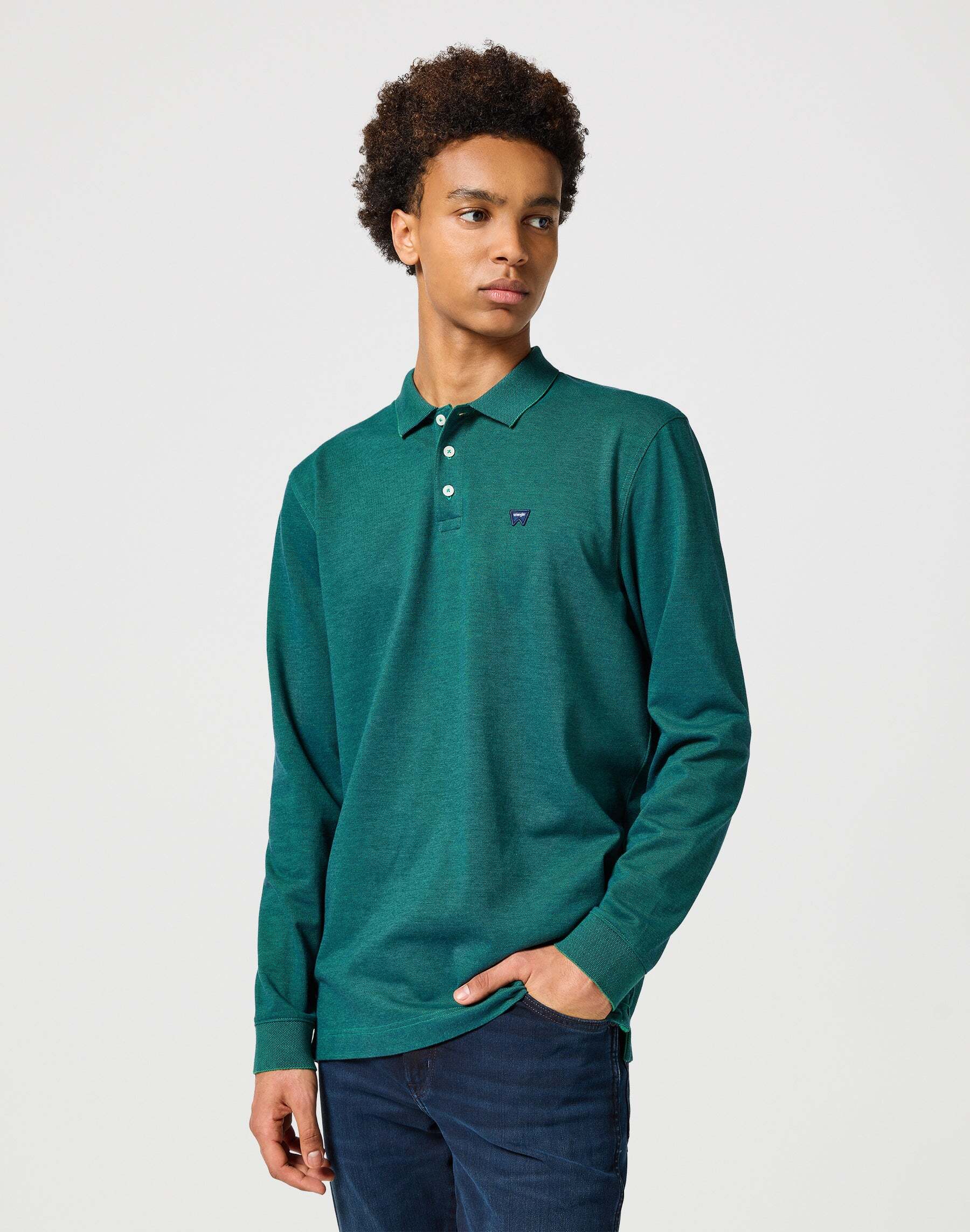 Wrangler Langarm-Poloshirt »Wrangler Langarmpolo Longsleeves Refined Polo« Wrangler Langarm-Poloshirt »Wrangler Langarmpolo Longsleeves Refined Polo« von Wrangler