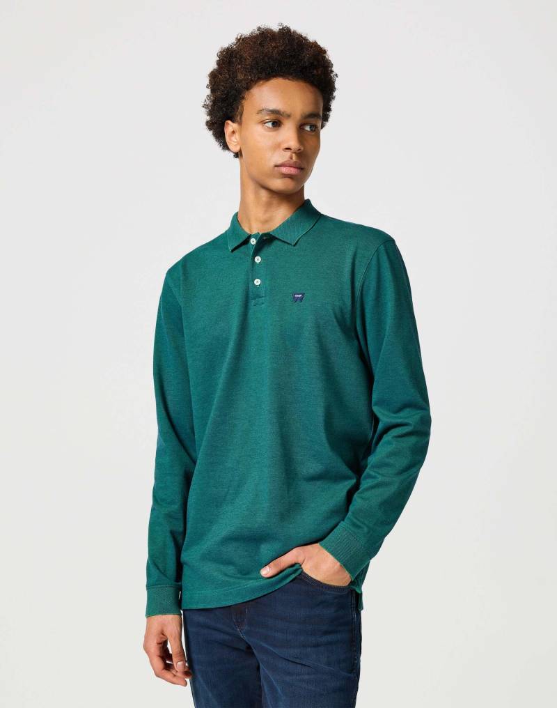 Wrangler Langarm-Poloshirt »Wrangler Langarmpolo Longsleeves Refined Polo« von Wrangler