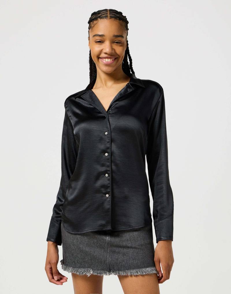 Wrangler Langarmbluse »Wrangler Langarmbluse Slim Blouse« von Wrangler