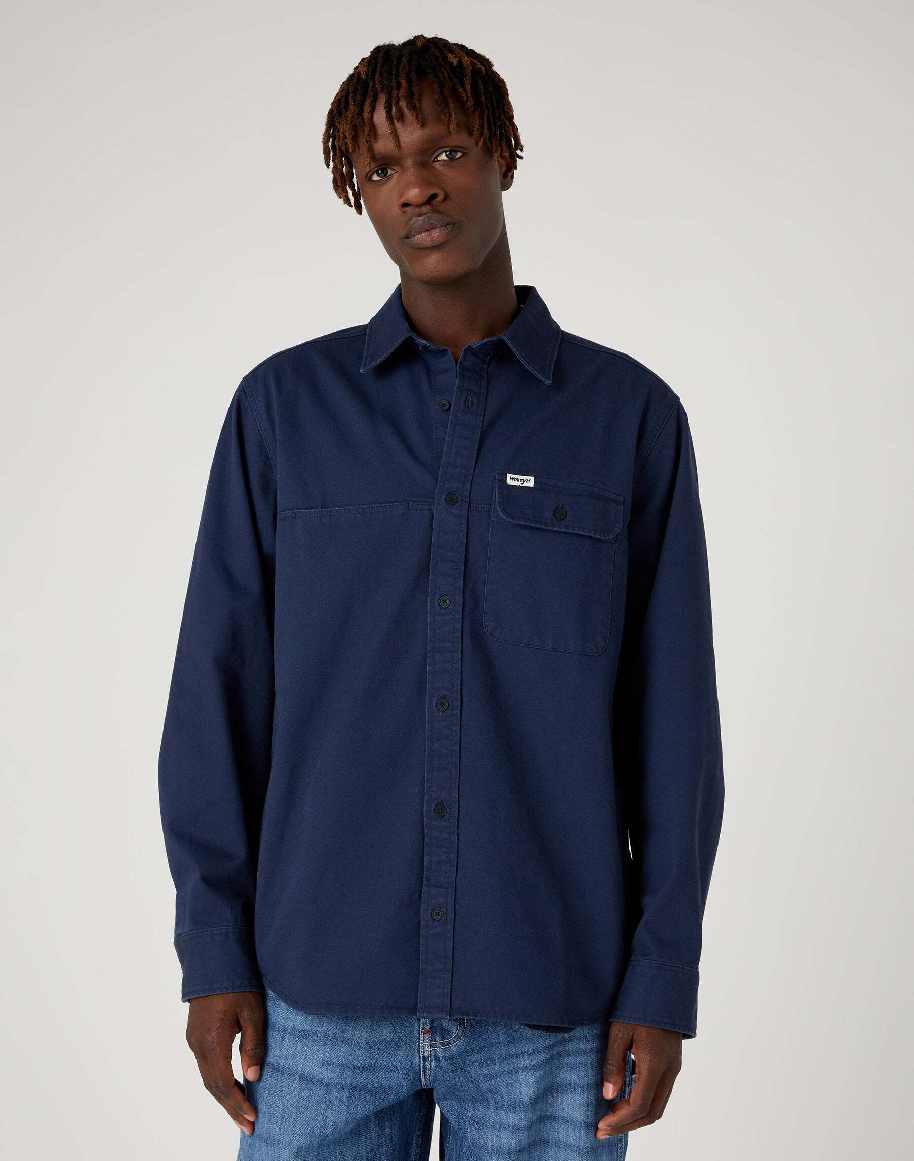 Wrangler Langarmhemd »Hemden One Pocket Shacket« Wrangler Langarmhemd »Hemden One Pocket Shacket« von Wrangler