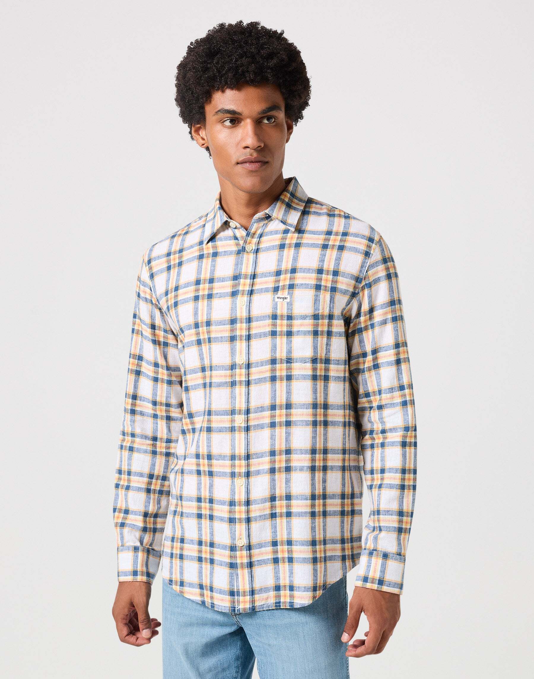 Wrangler Langarmhemd »Wrangler Hemden Langarm One Pocket Shirt« Wrangler Langarmhemd »Wrangler Hemden Langarm One Pocket Shirt« von Wrangler