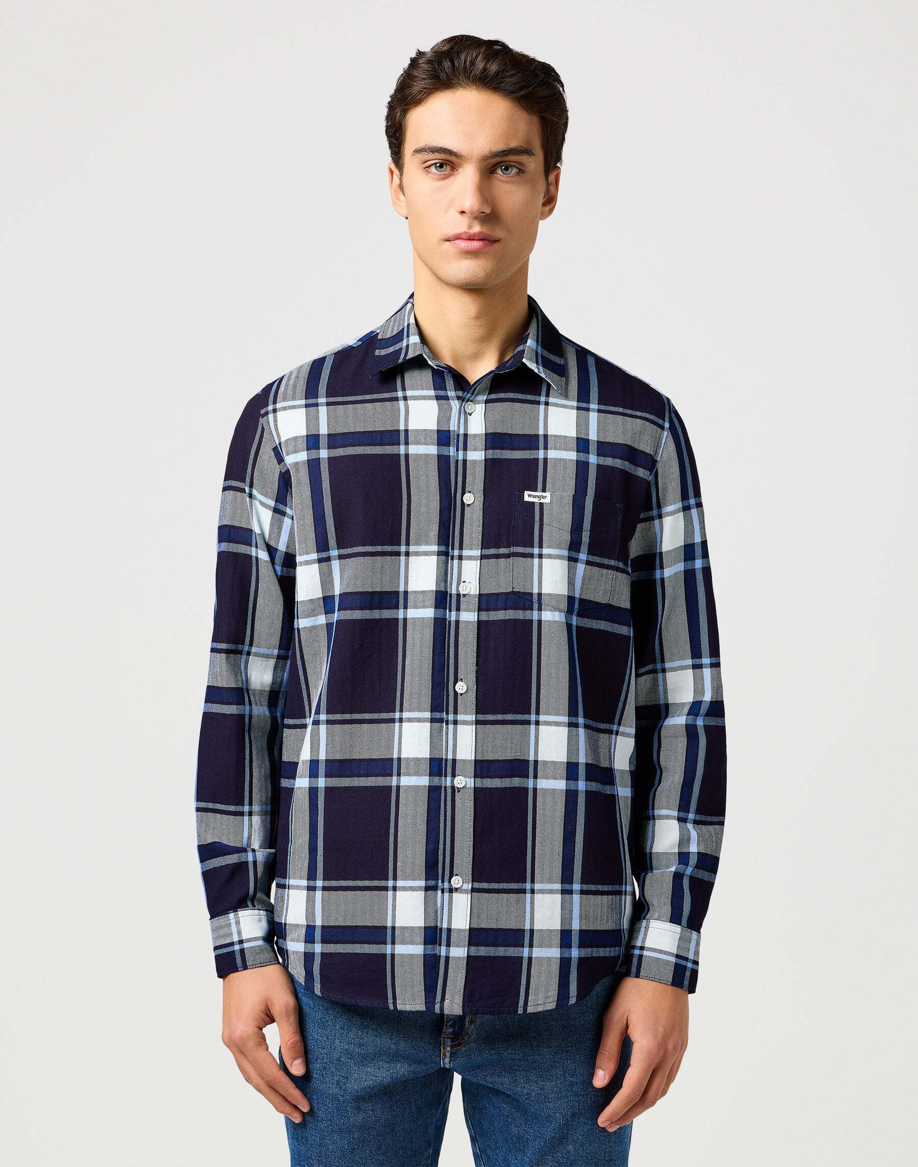 Wrangler Langarmhemd »Wrangler Langarmhemd 1 Pkt Shirt« Wrangler Langarmhemd »Wrangler Langarmhemd 1 Pkt Shirt« von Wrangler