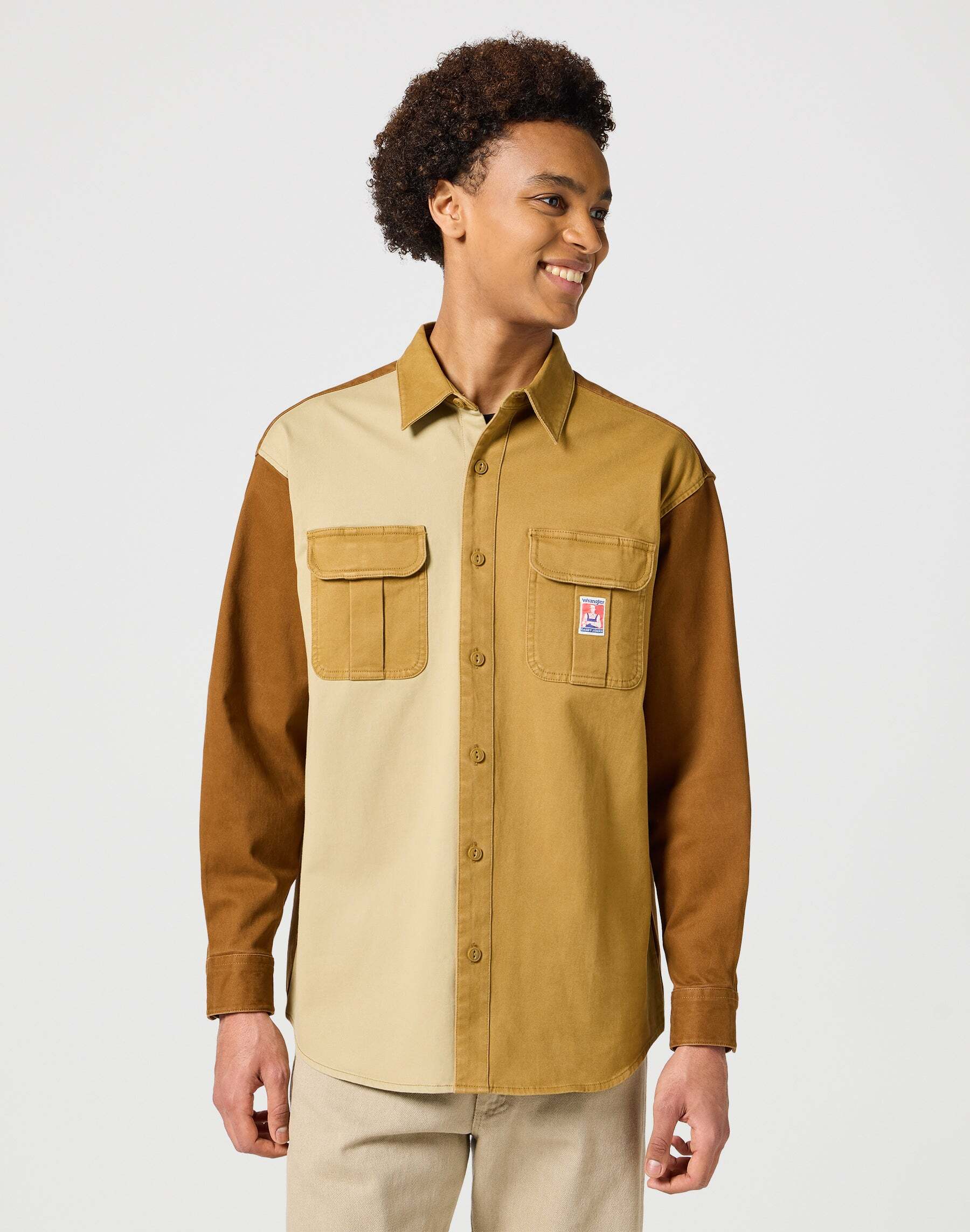Wrangler Langarmhemd »Wrangler Langarmhemd Casey Colorblock Shirt« Wrangler Langarmhemd »Wrangler Langarmhemd Casey Colorblock Shirt« von Wrangler
