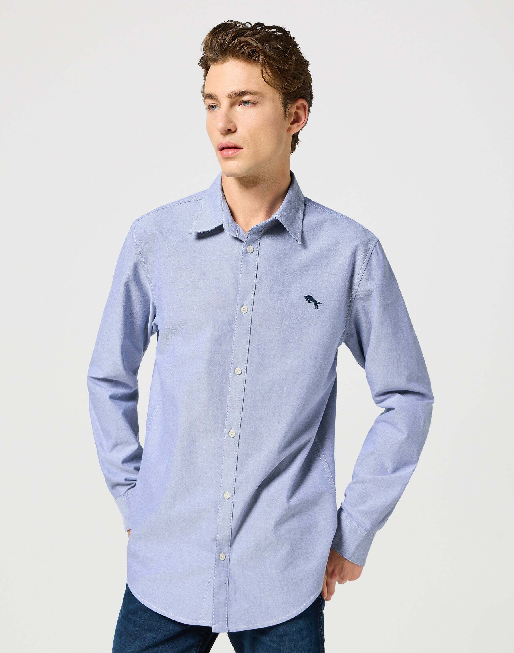 Wrangler Langarmhemd »Wrangler Langarmhemd LS Shirt« von Wrangler