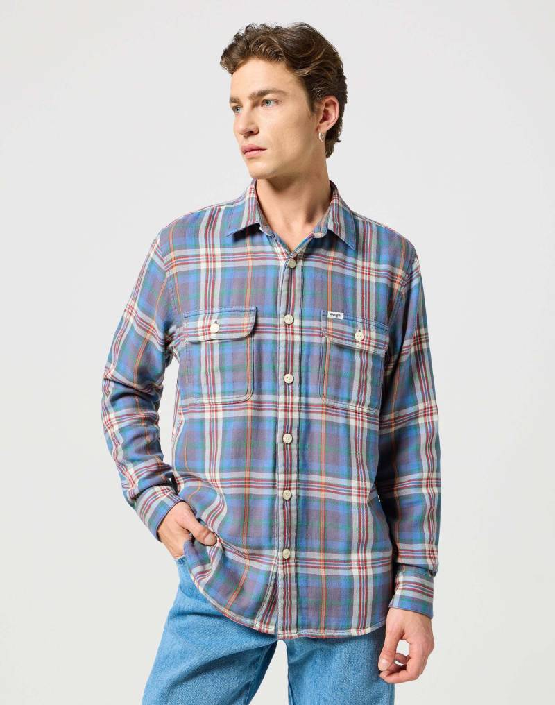 Wrangler Langarmhemd »Wrangler Langarmhemd Two Pocket Shirt« von Wrangler