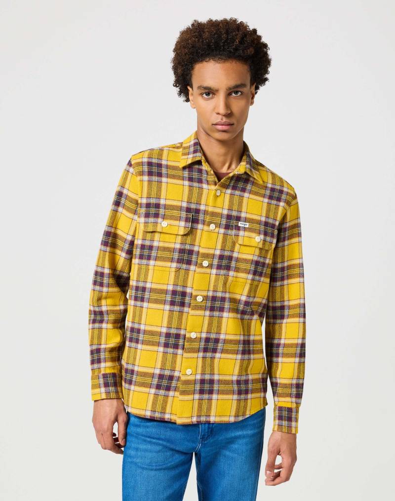 Wrangler Langarmhemd »Wrangler Langarmhemd Two Pocket Shirt« von Wrangler