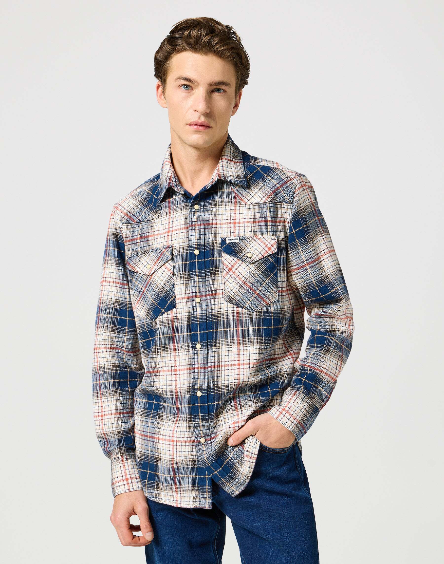 Wrangler Langarmhemd »Wrangler Langarmhemd Western Shirt« Wrangler Langarmhemd »Wrangler Langarmhemd Western Shirt« von Wrangler