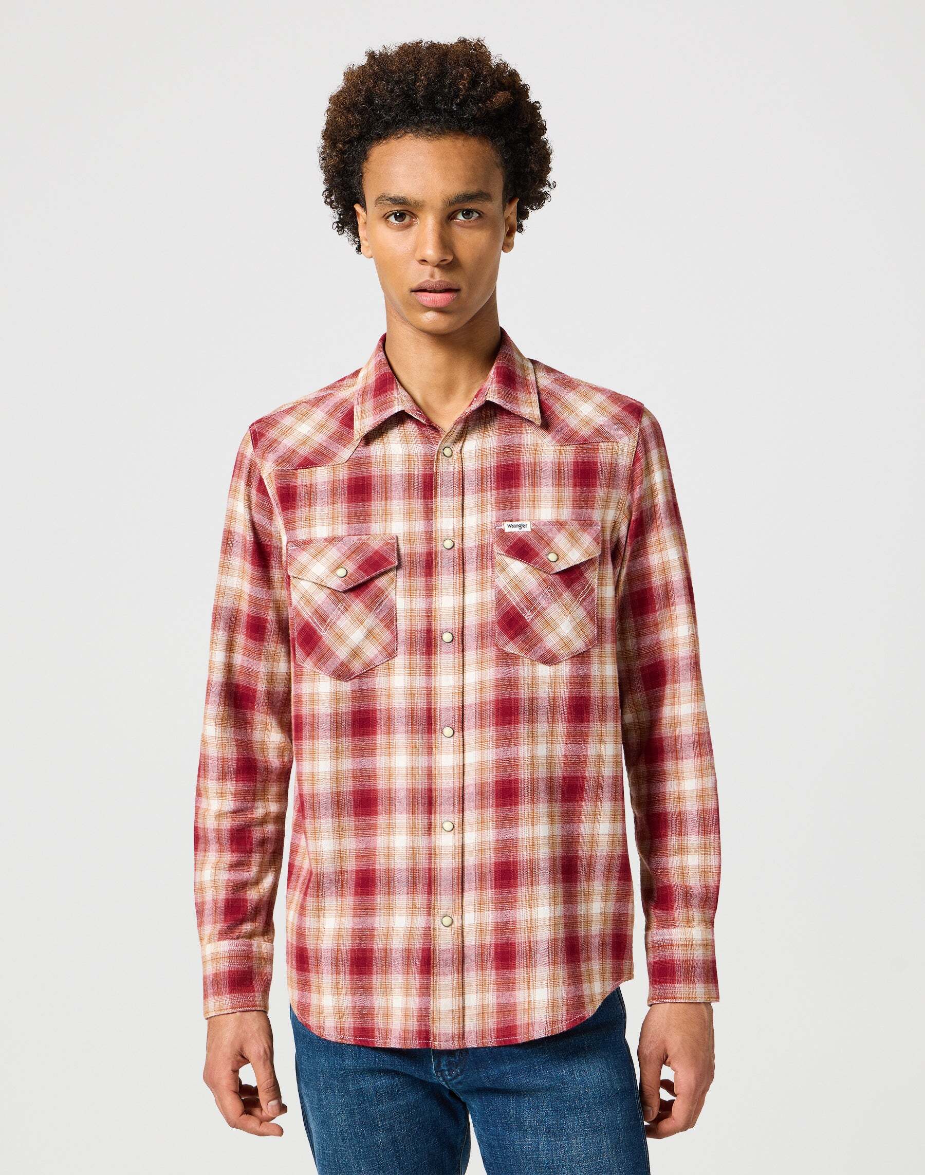 Wrangler Langarmhemd »Wrangler Langarmhemd Western Shirt« von Wrangler