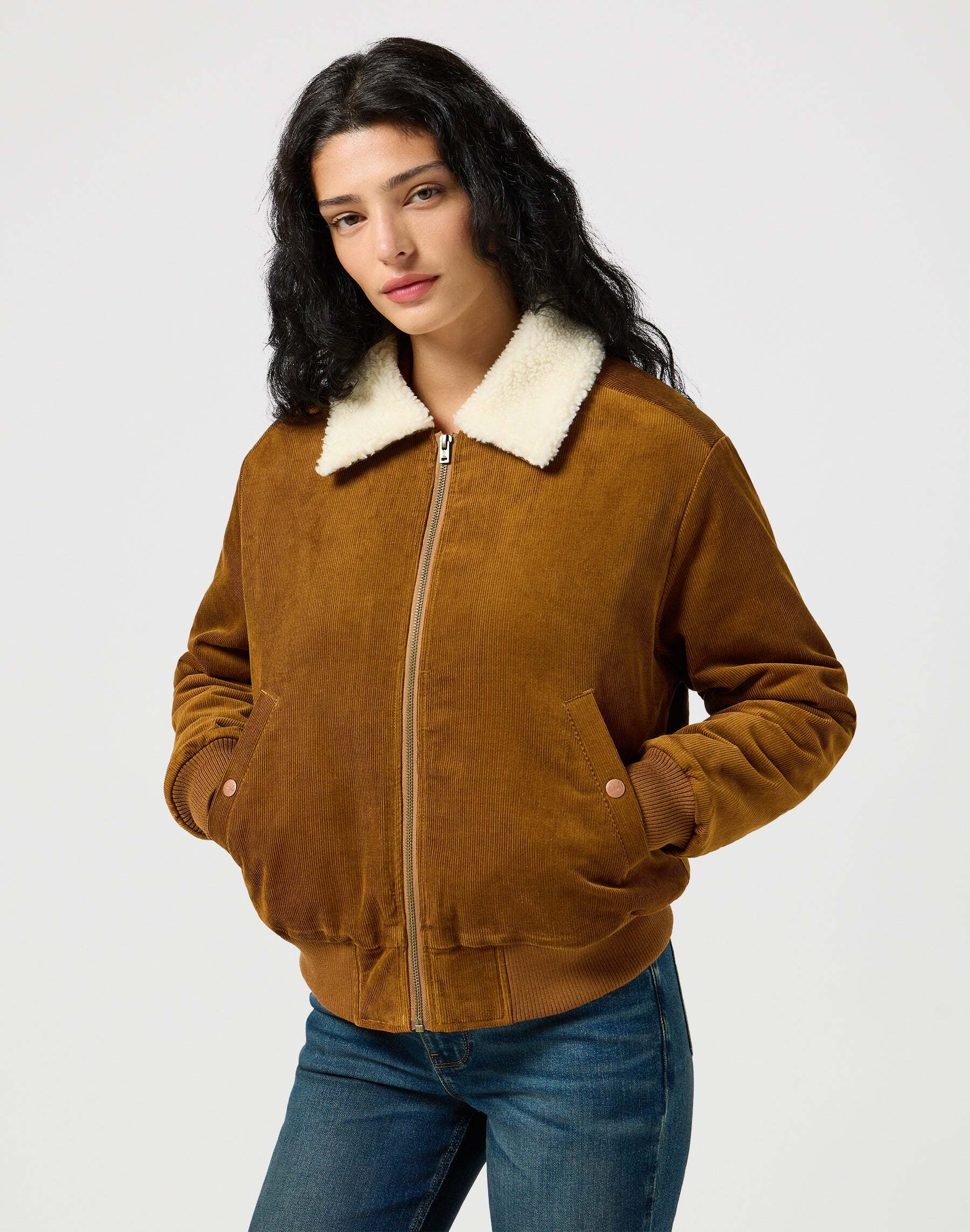 Wrangler Langjacke »Wrangler Jacke Aviator Jacket« Wrangler Langjacke »Wrangler Jacke Aviator Jacket« von Wrangler