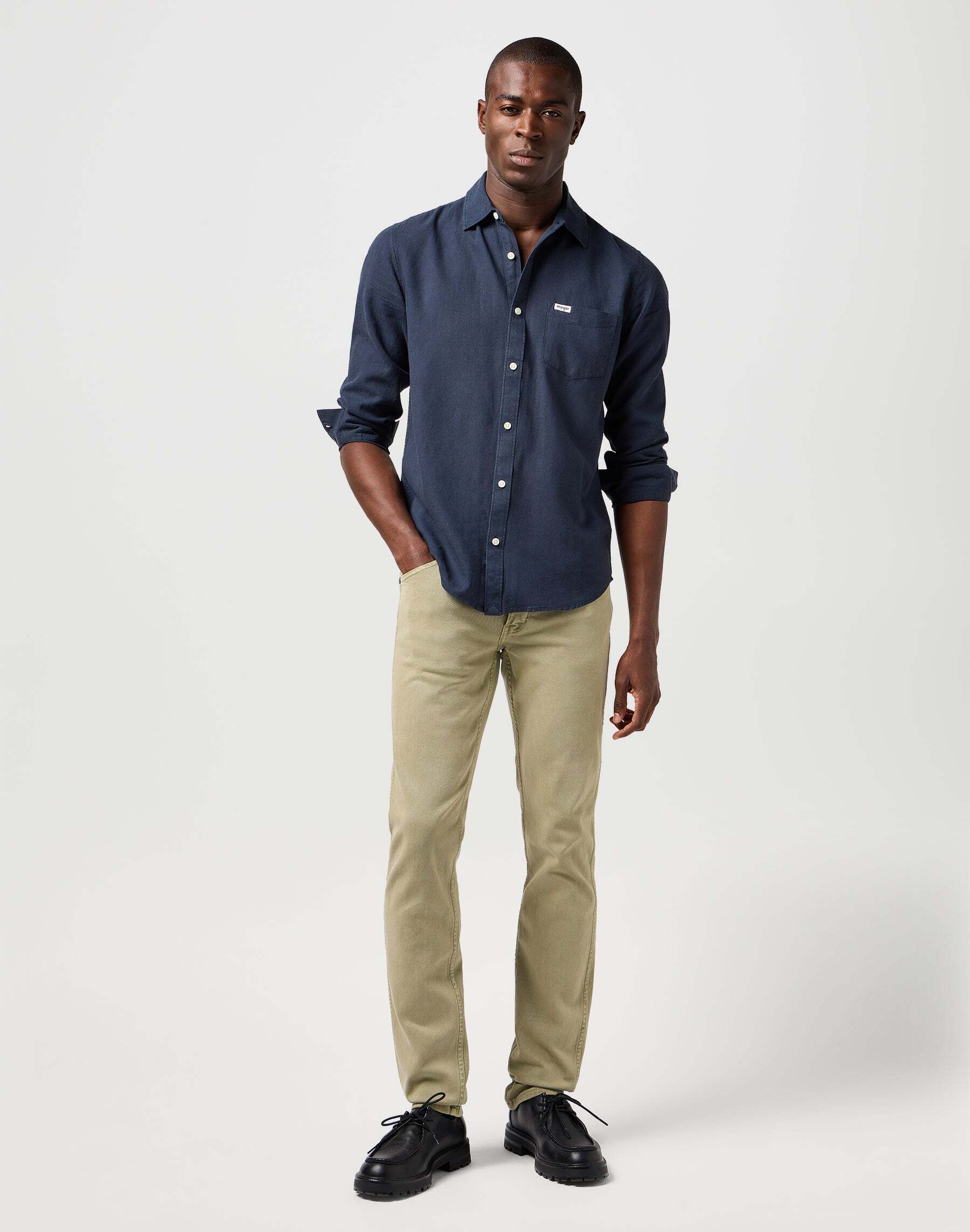 Wrangler Leinenhemd »Wrangler Leinenhemd 1 Pkt Shirt« Wrangler Leinenhemd »Wrangler Leinenhemd 1 Pkt Shirt« von Wrangler