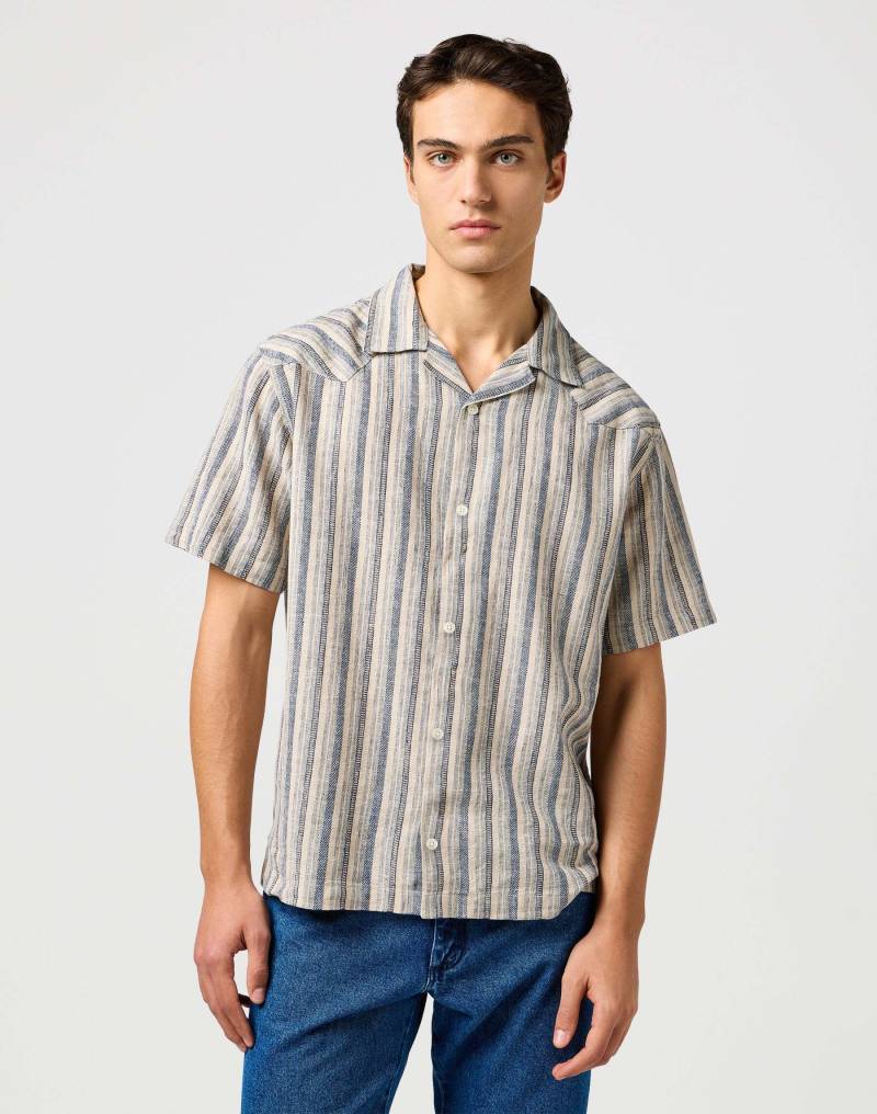 Wrangler Leinenhemd »Wrangler Leinenhemd Ss W Resort Shirt« von Wrangler