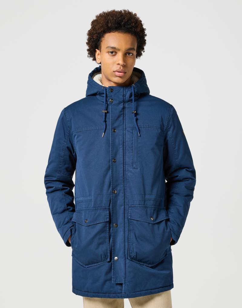 Wrangler Parka »HEAVY PUFFER JACKET«, mit Kapuze, mit Kordelzug von Wrangler