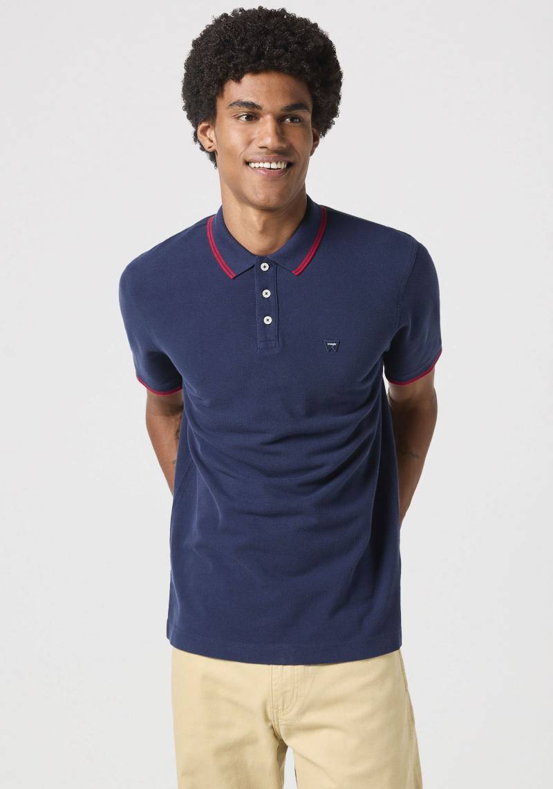 Wrangler Poloshirt »POLO SHIRT«, mit Logostickerei auf der Brust von Wrangler