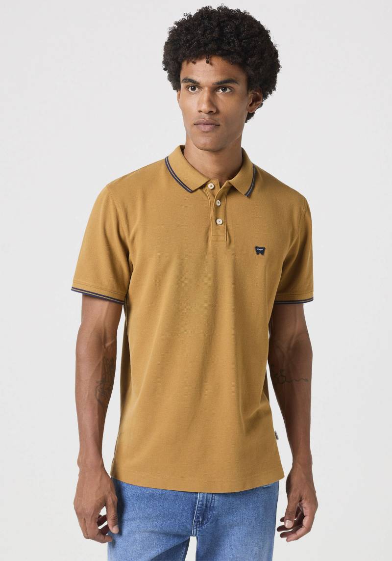 Wrangler Poloshirt »POLO SHIRT«, mit Logostickerei auf der Brust von Wrangler