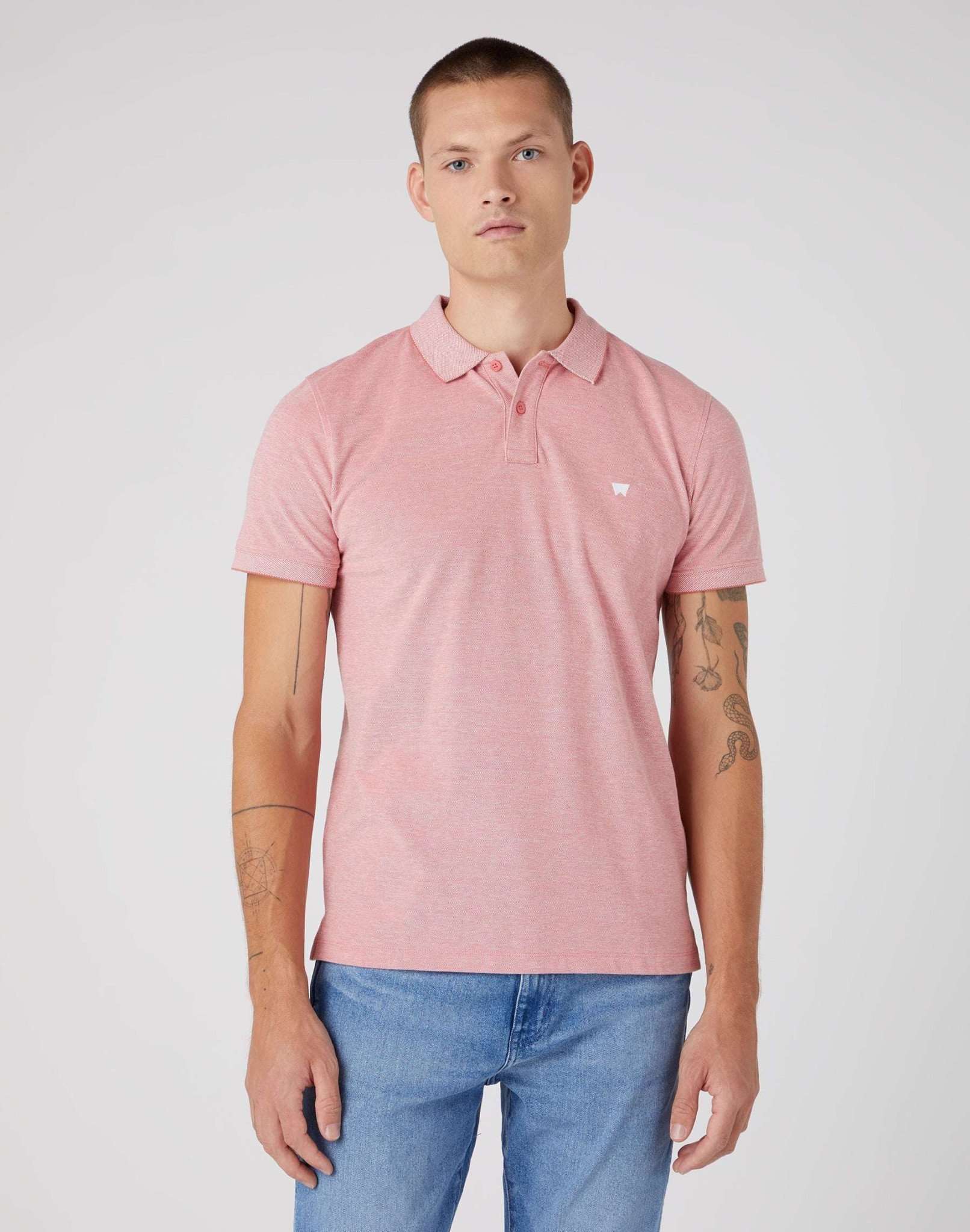 Wrangler Poloshirt »Wrangler Polos Refined Polo Shirt« von Wrangler